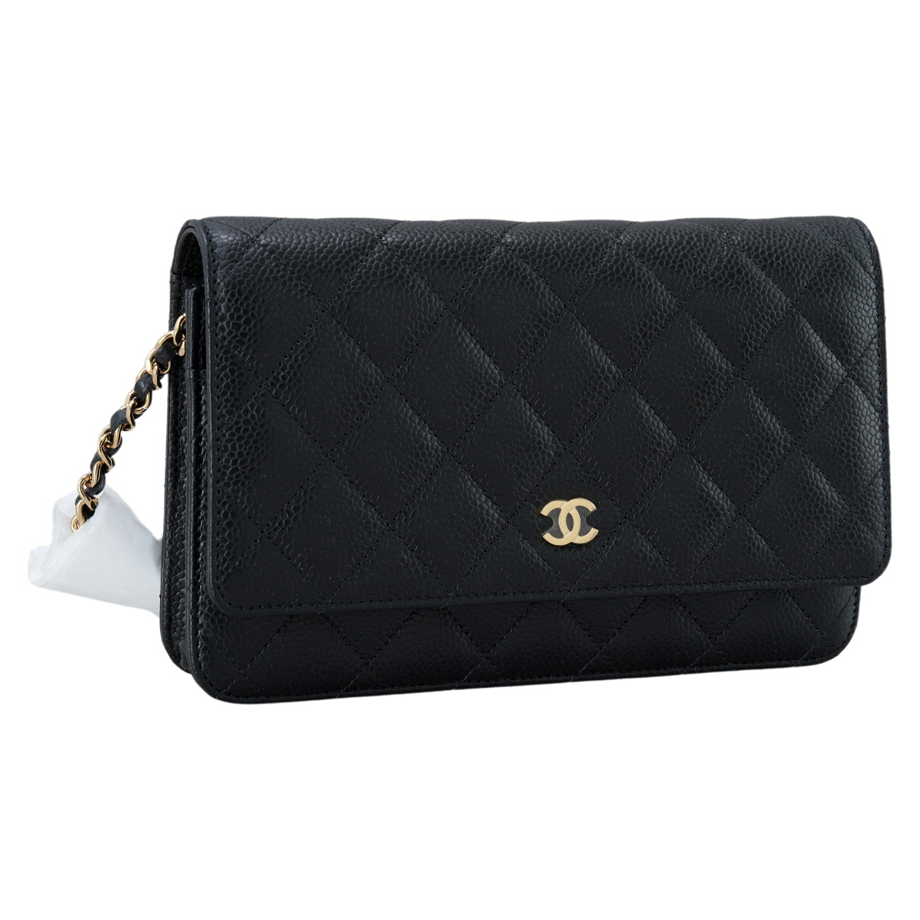 CHANEL(USED)샤넬 시즌 클래식 캐비어 WOC