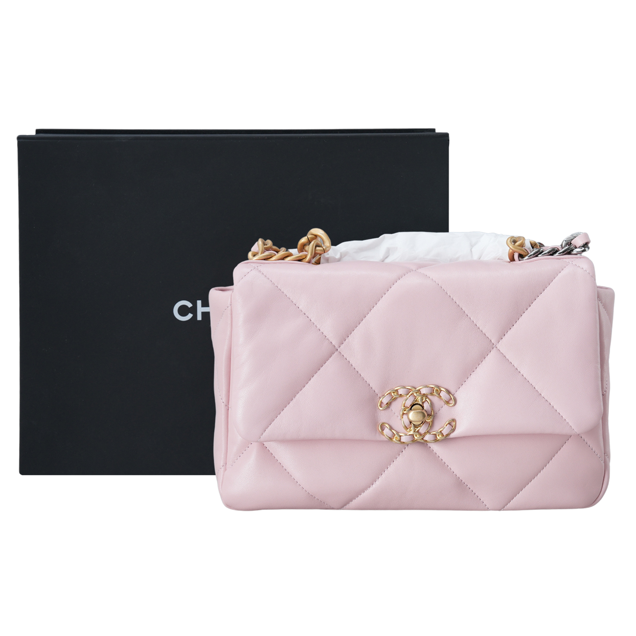 CHANEL(USED)샤넬 19백 미듐