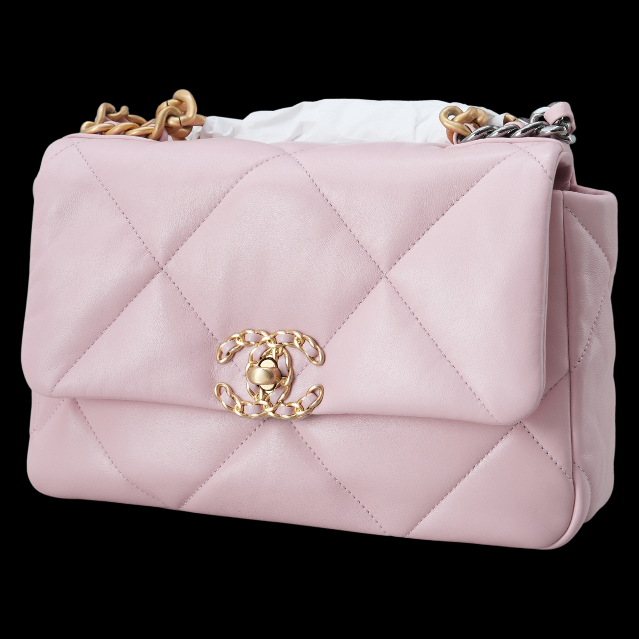 CHANEL(USED)샤넬 19백 미듐