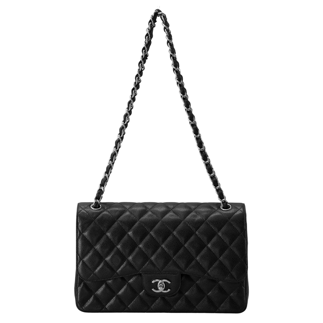 CHANEL(USED)샤넬 캐비어 클래식 점보 플랩백