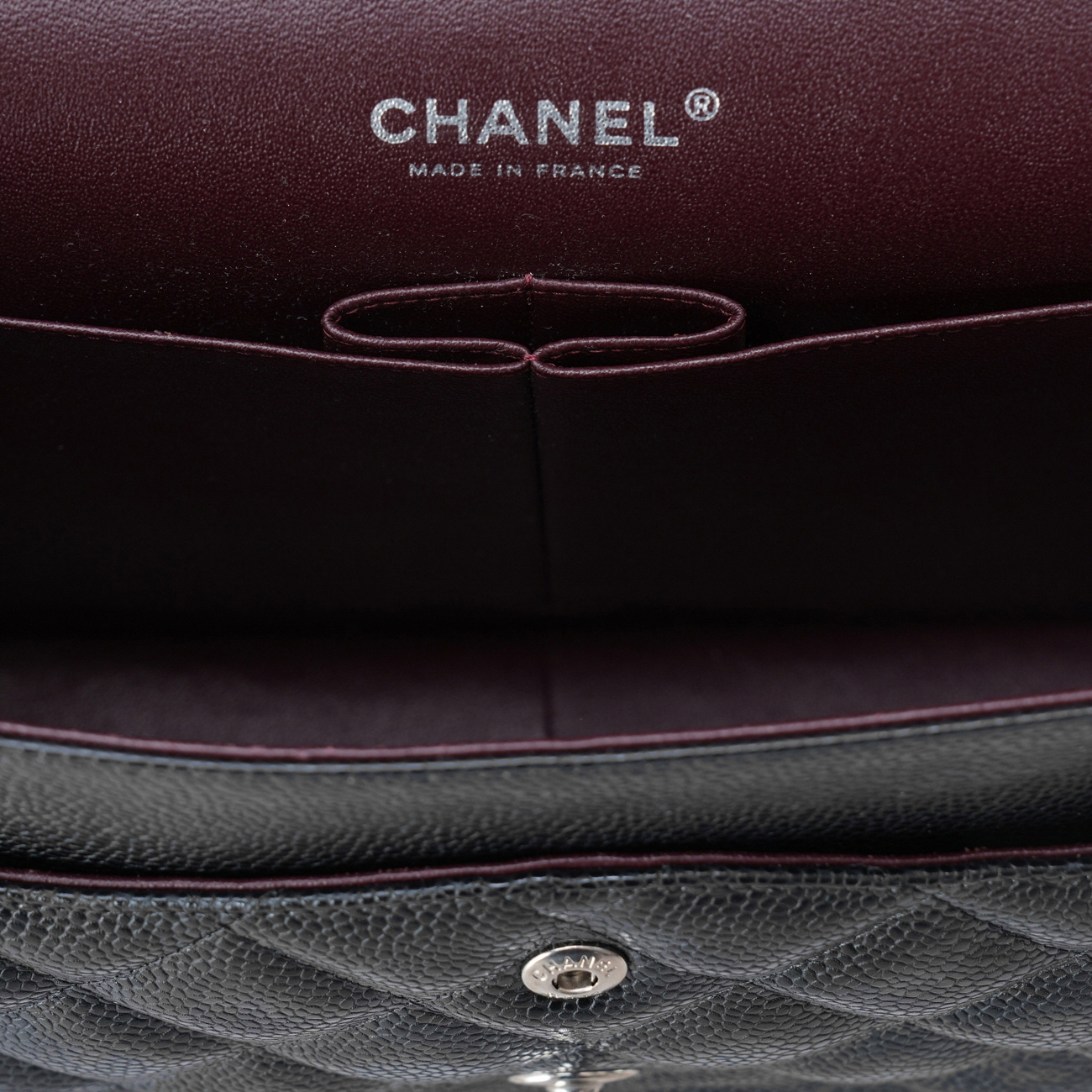 CHANEL(USED)샤넬 캐비어 클래식 점보 플랩백