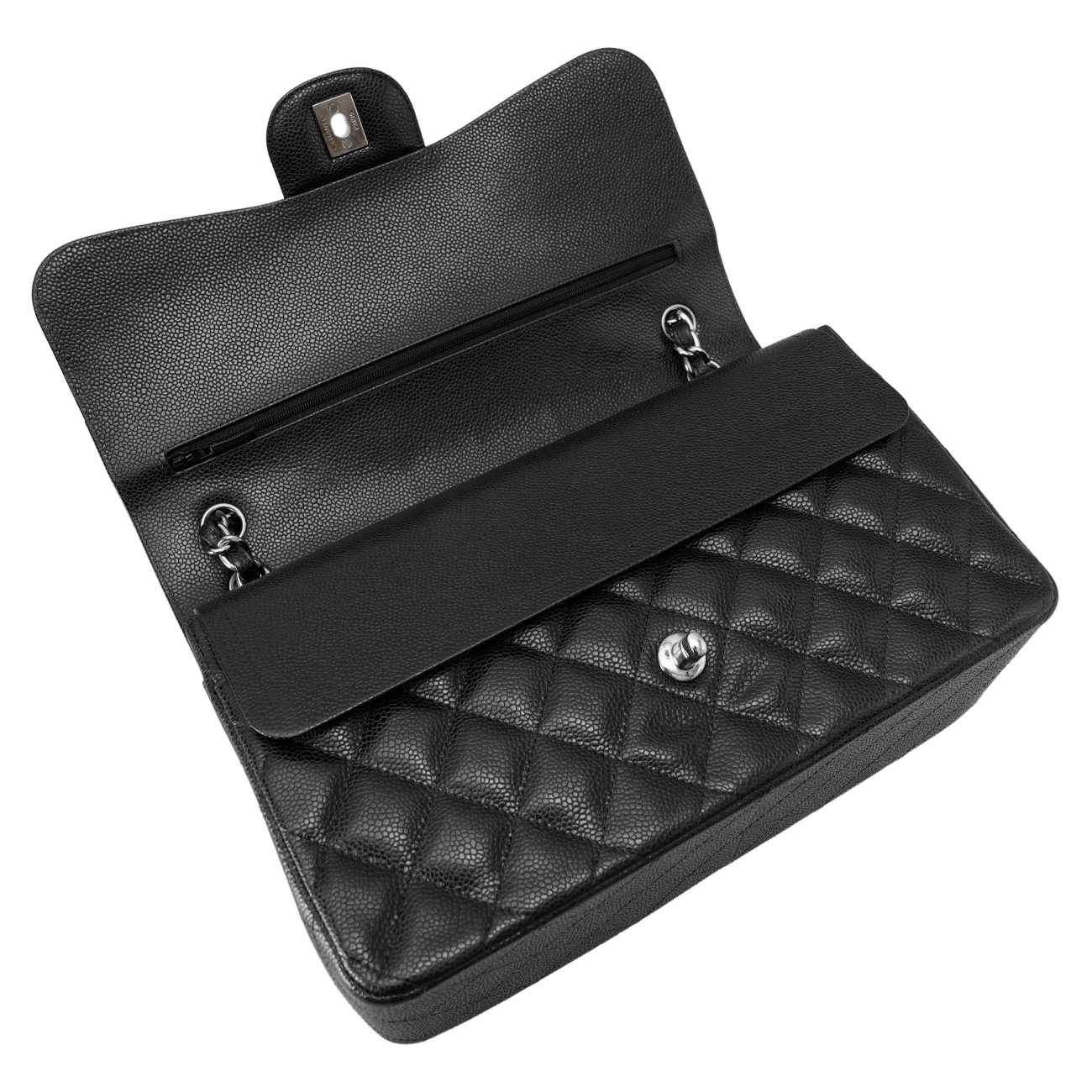 CHANEL(USED)샤넬 캐비어 클래식 점보 플랩백