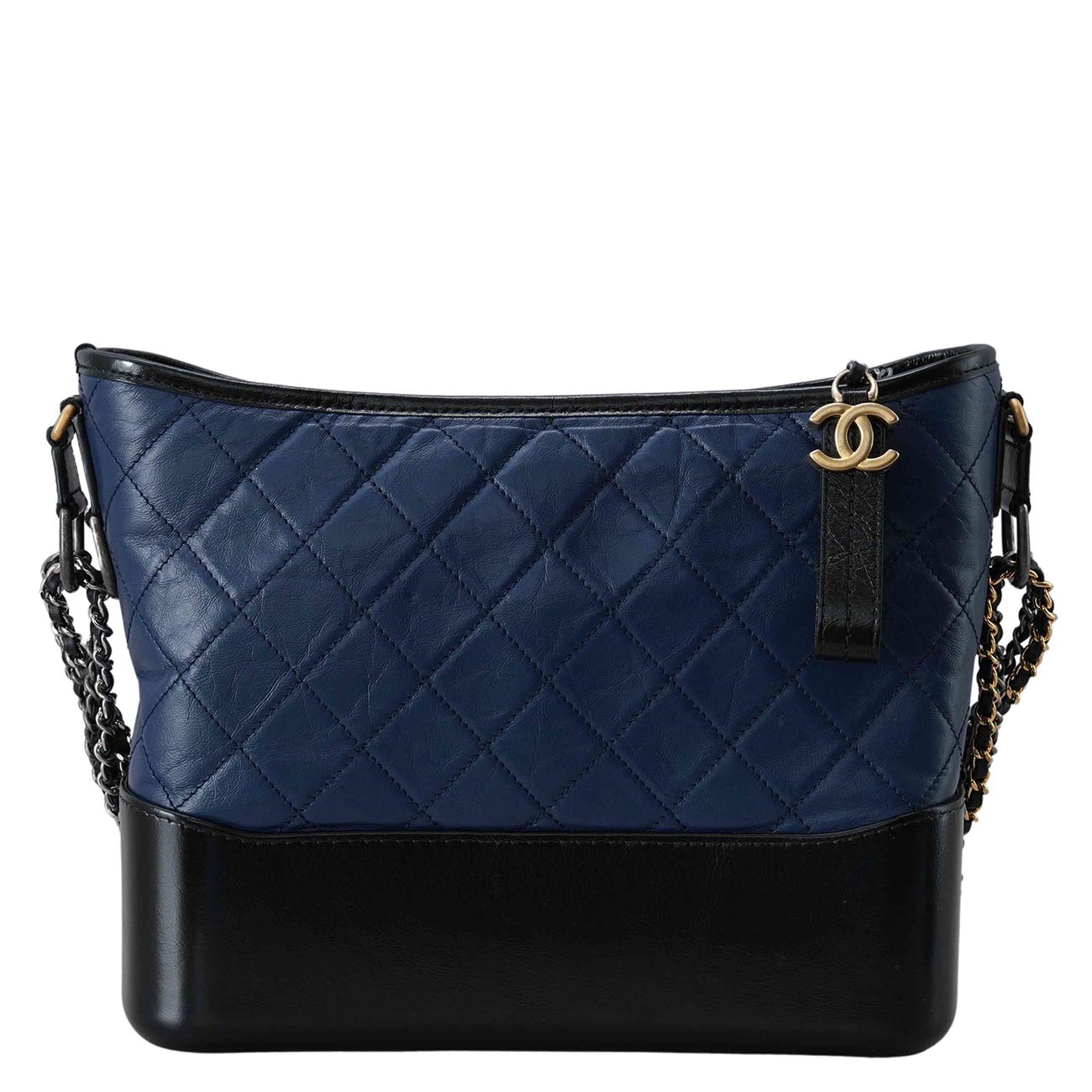 CHANEL(USED)샤넬 A93824 가브리엘 호보 미듐