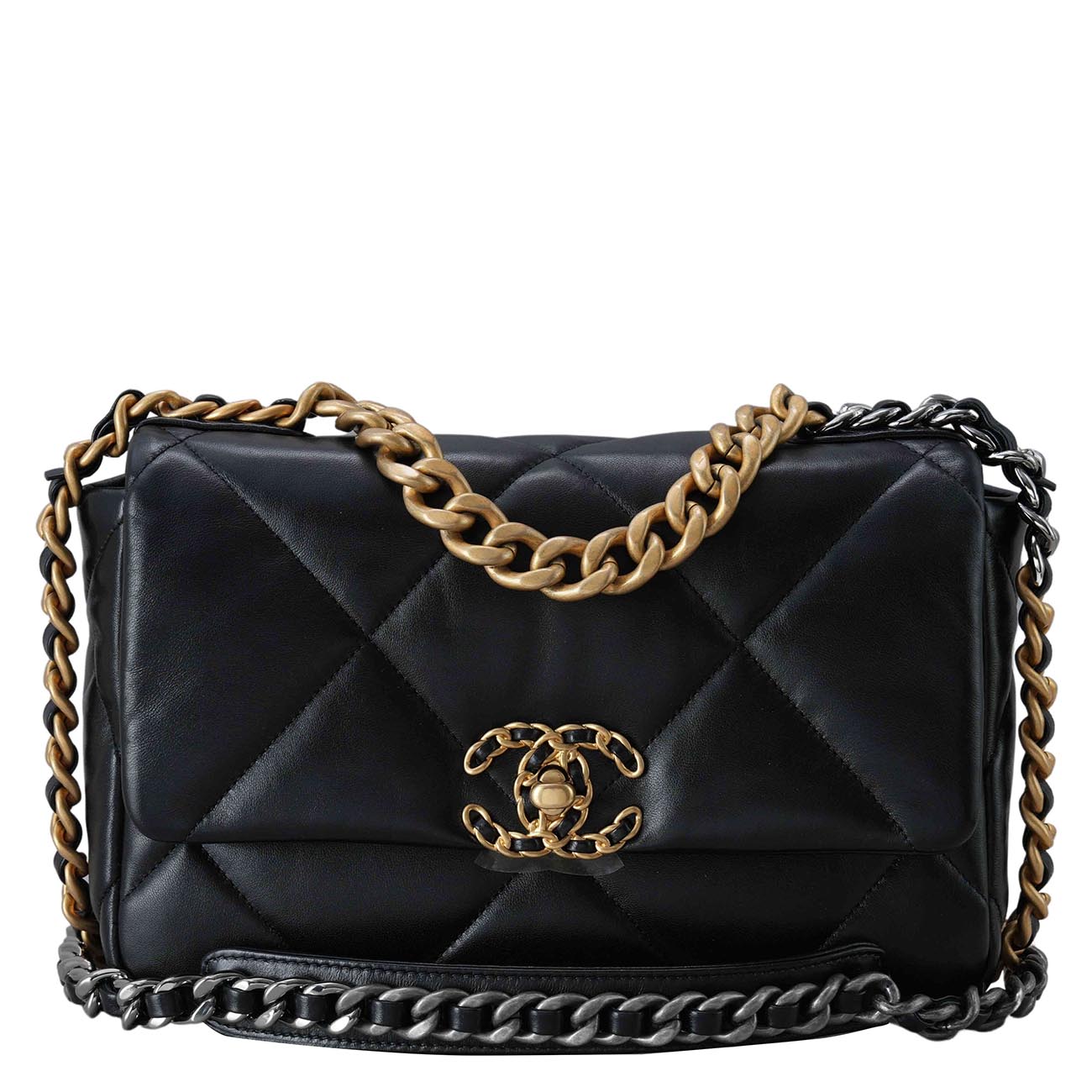 CHANEL(USED)샤넬 19백 미듐