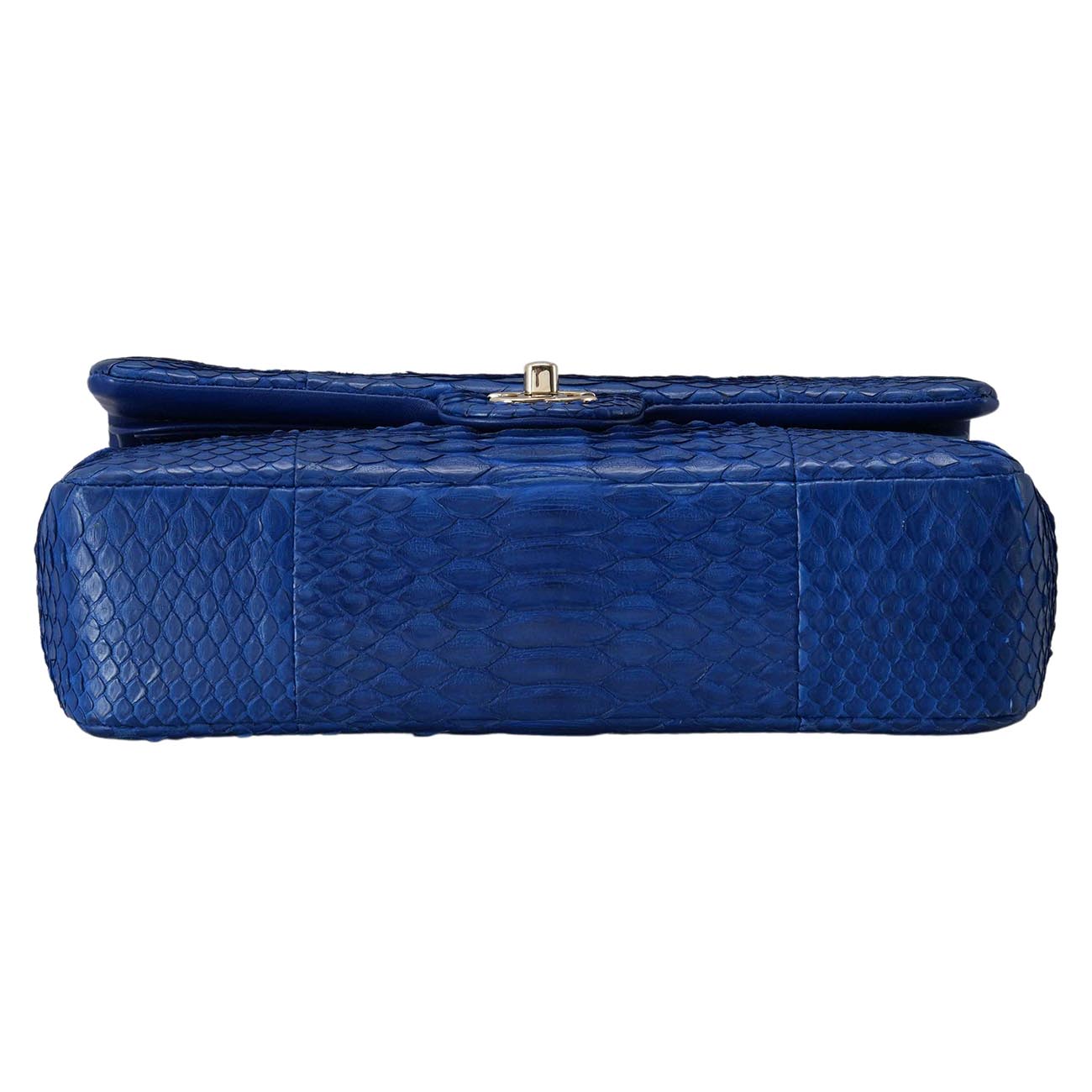 CHANEL(USED)샤넬 클래식 파이톤 미듐
