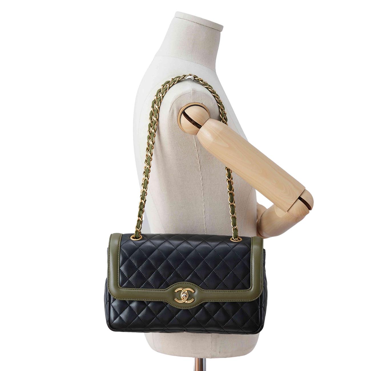 CHANEL(USED)샤넬 시즌 플랩 체인 숄더백
