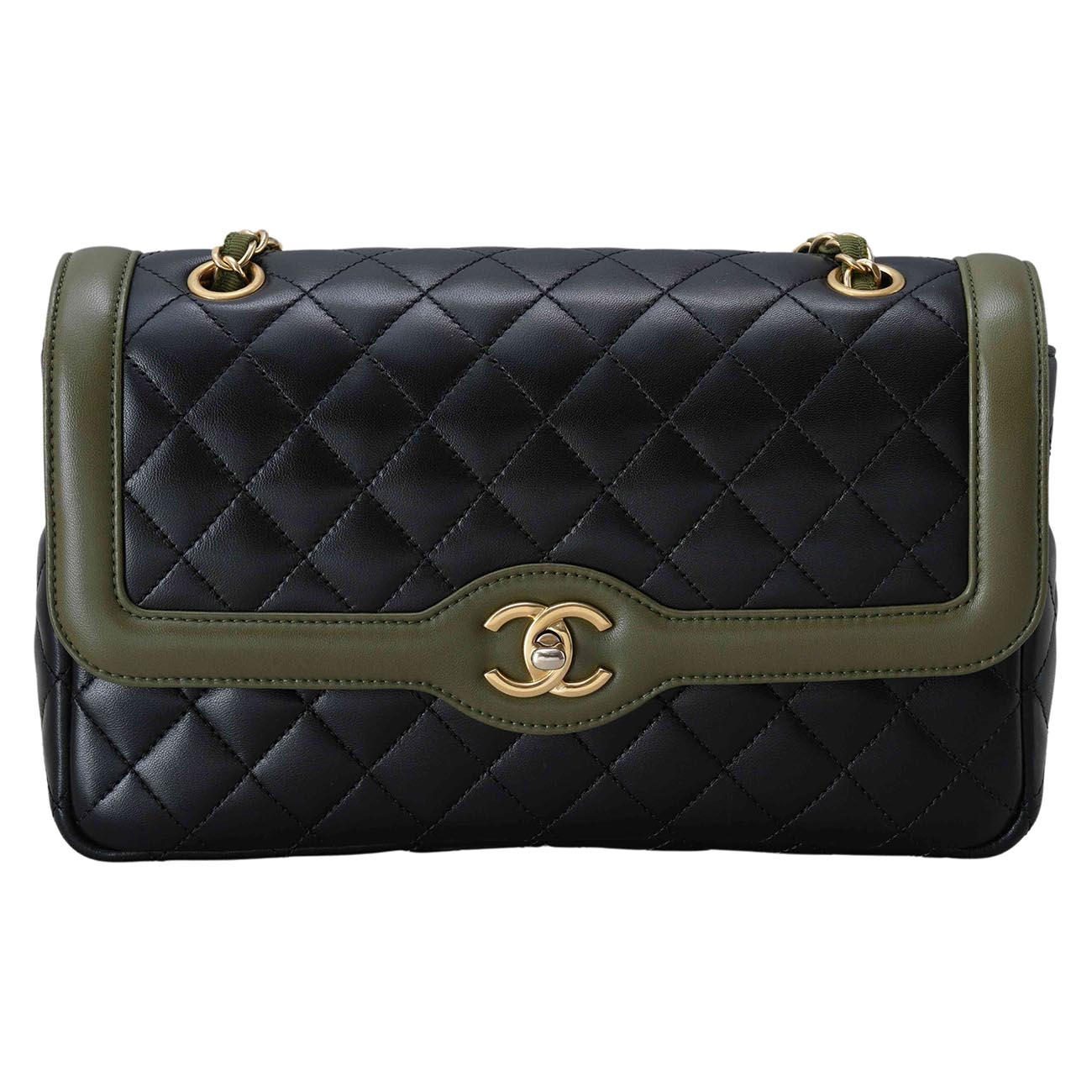 CHANEL(USED)샤넬 시즌 플랩 체인 숄더백