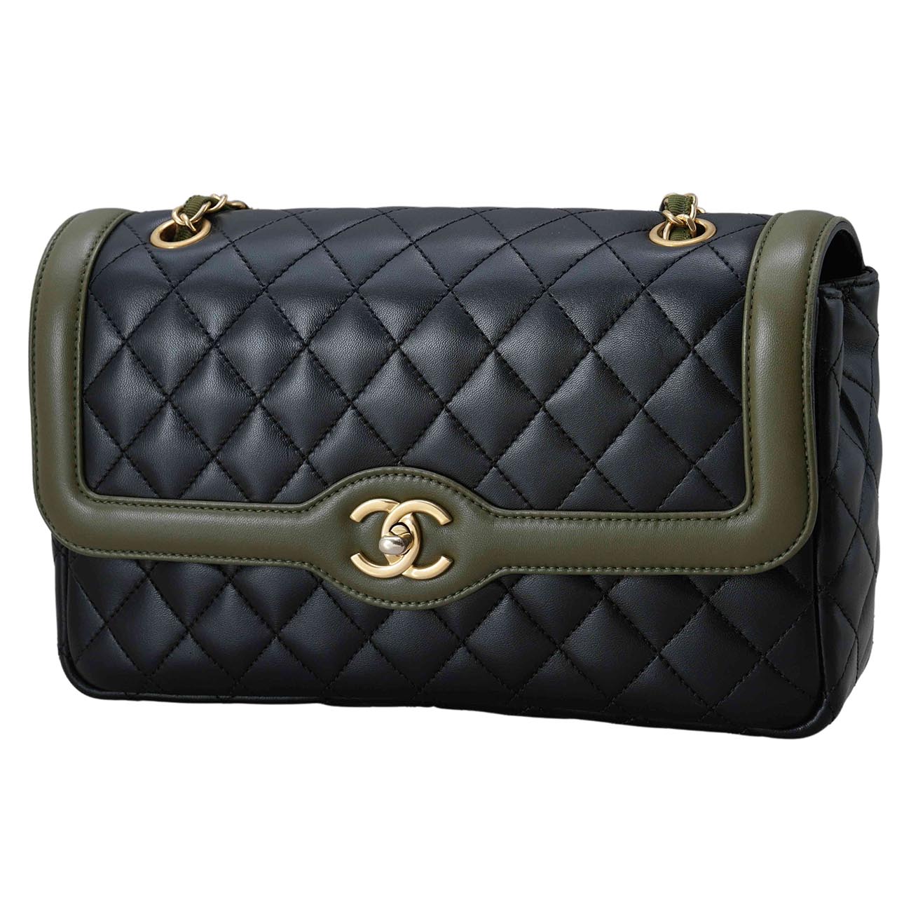 CHANEL(USED)샤넬 시즌 플랩 체인 숄더백
