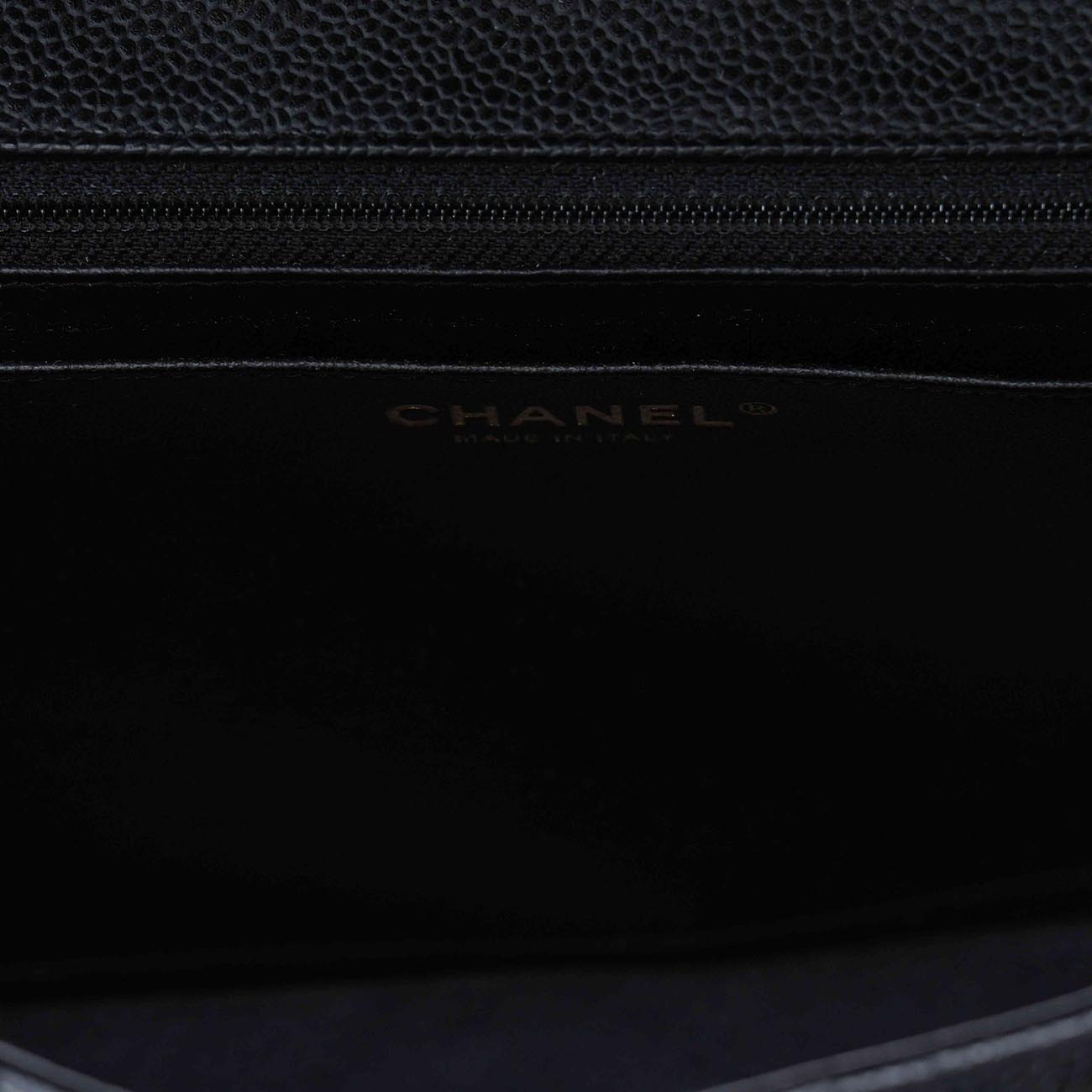 CHANEL(USED)샤넬 캐비어 클래식 점보 원플랩백