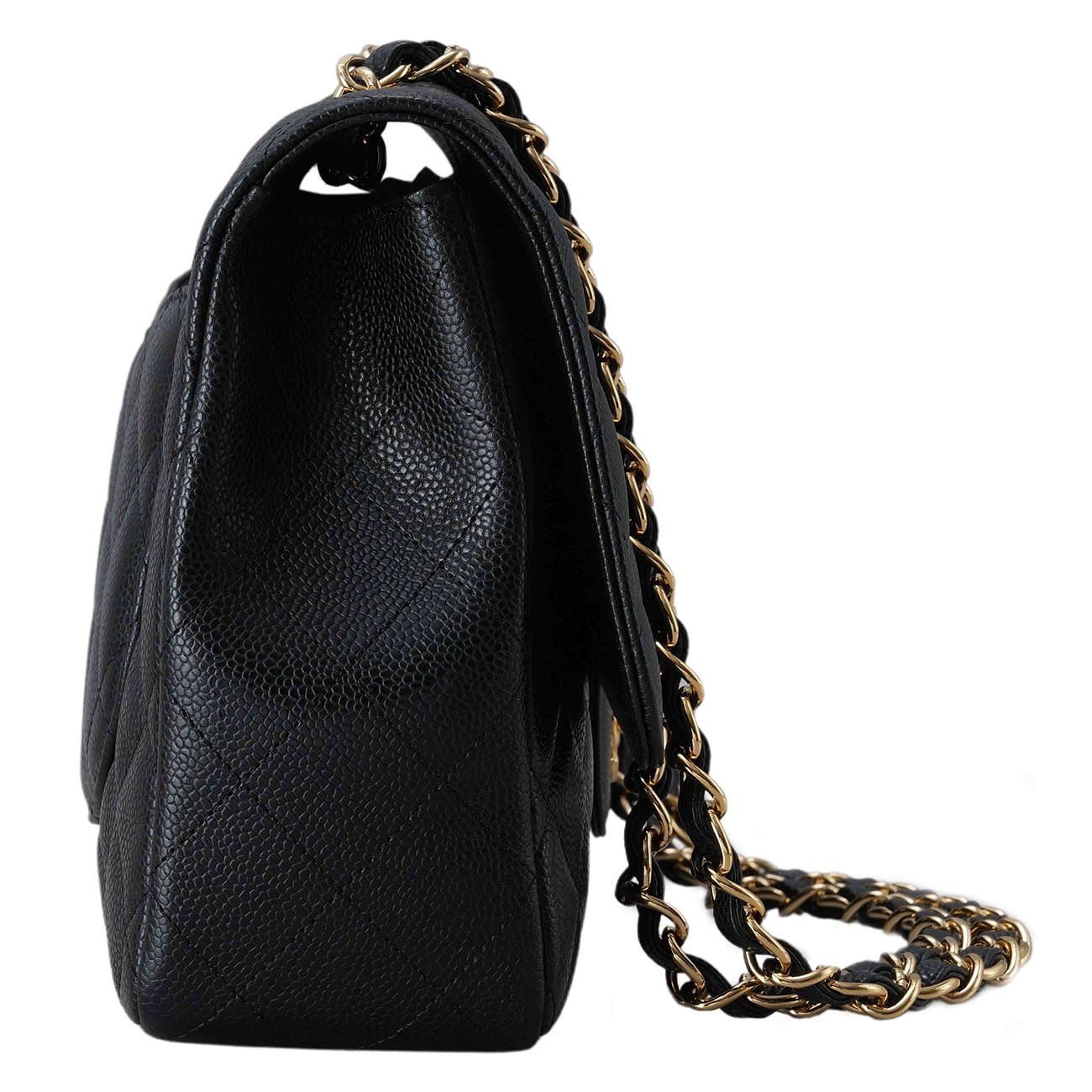 CHANEL(USED)샤넬 캐비어 클래식 점보 원플랩백