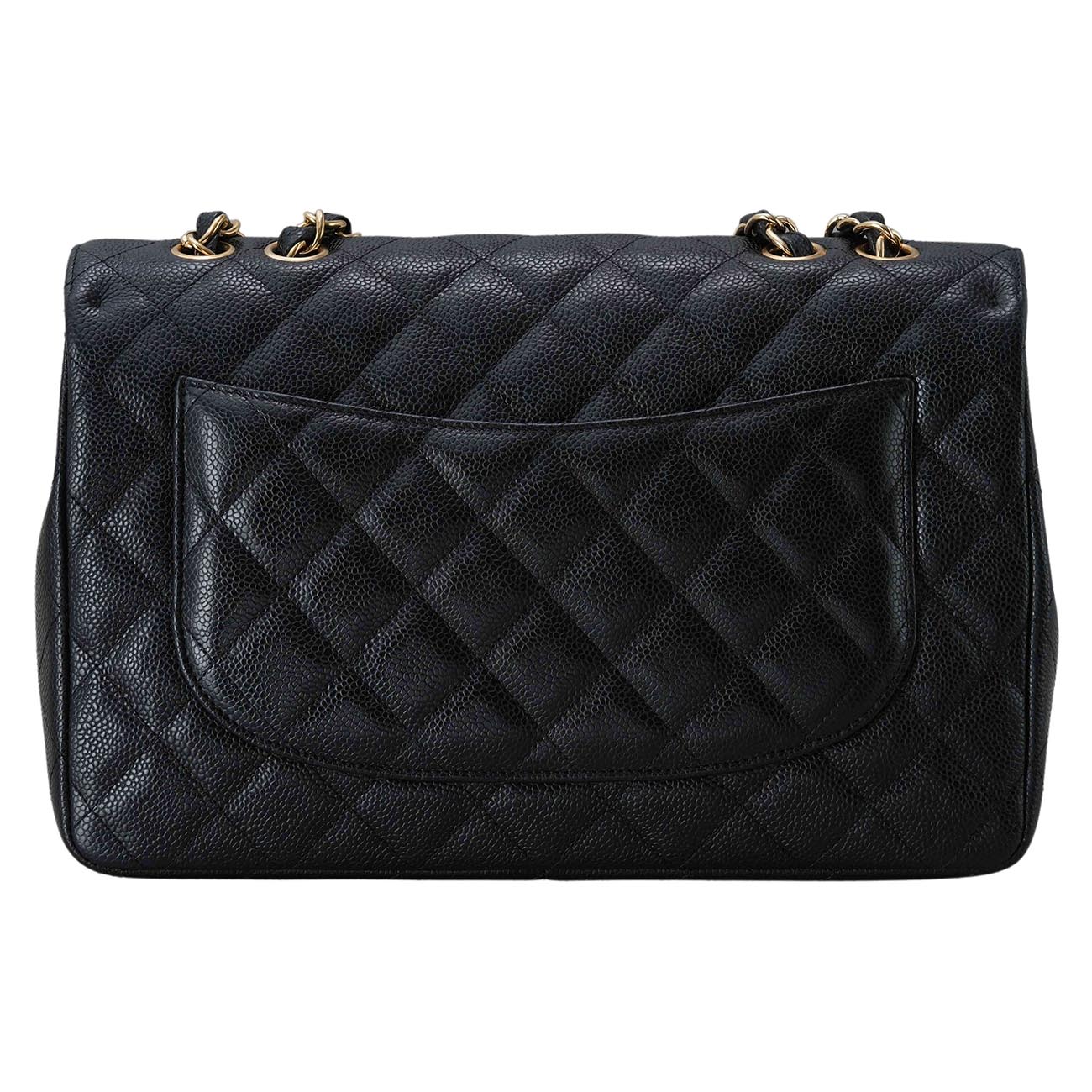 CHANEL(USED)샤넬 캐비어 클래식 점보 원플랩백