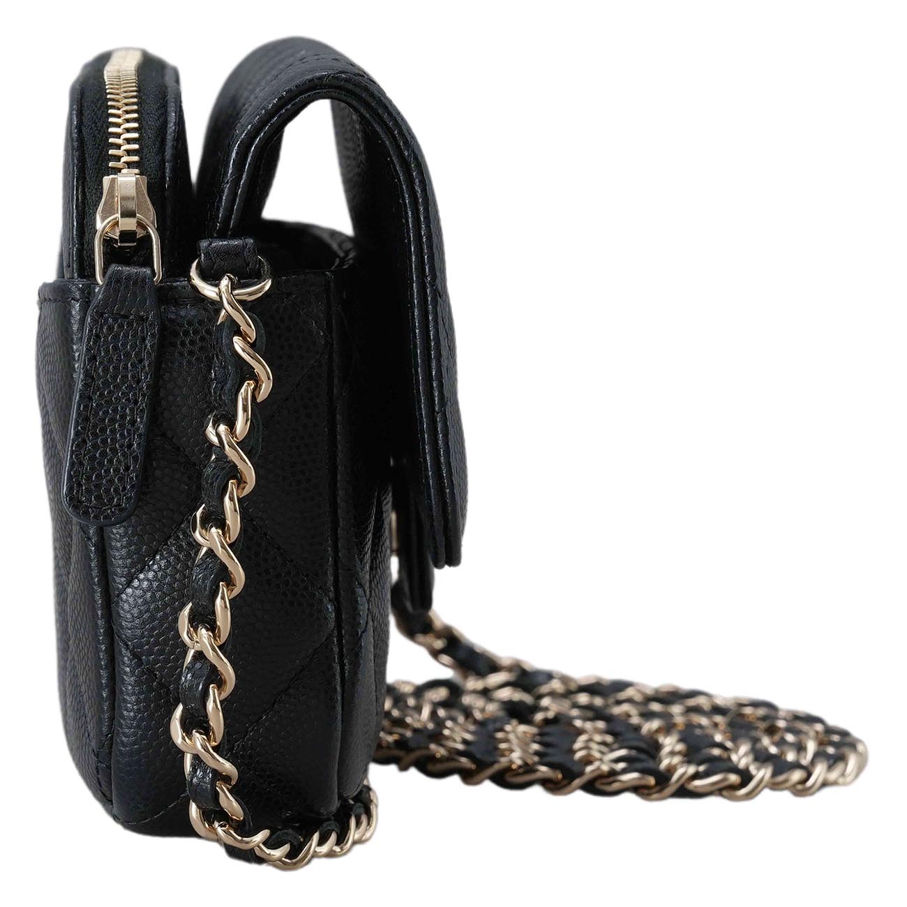 CHANEL(USED)샤넬 AP2096 클래식 더블 폰홀더 플랩 체인 WOC