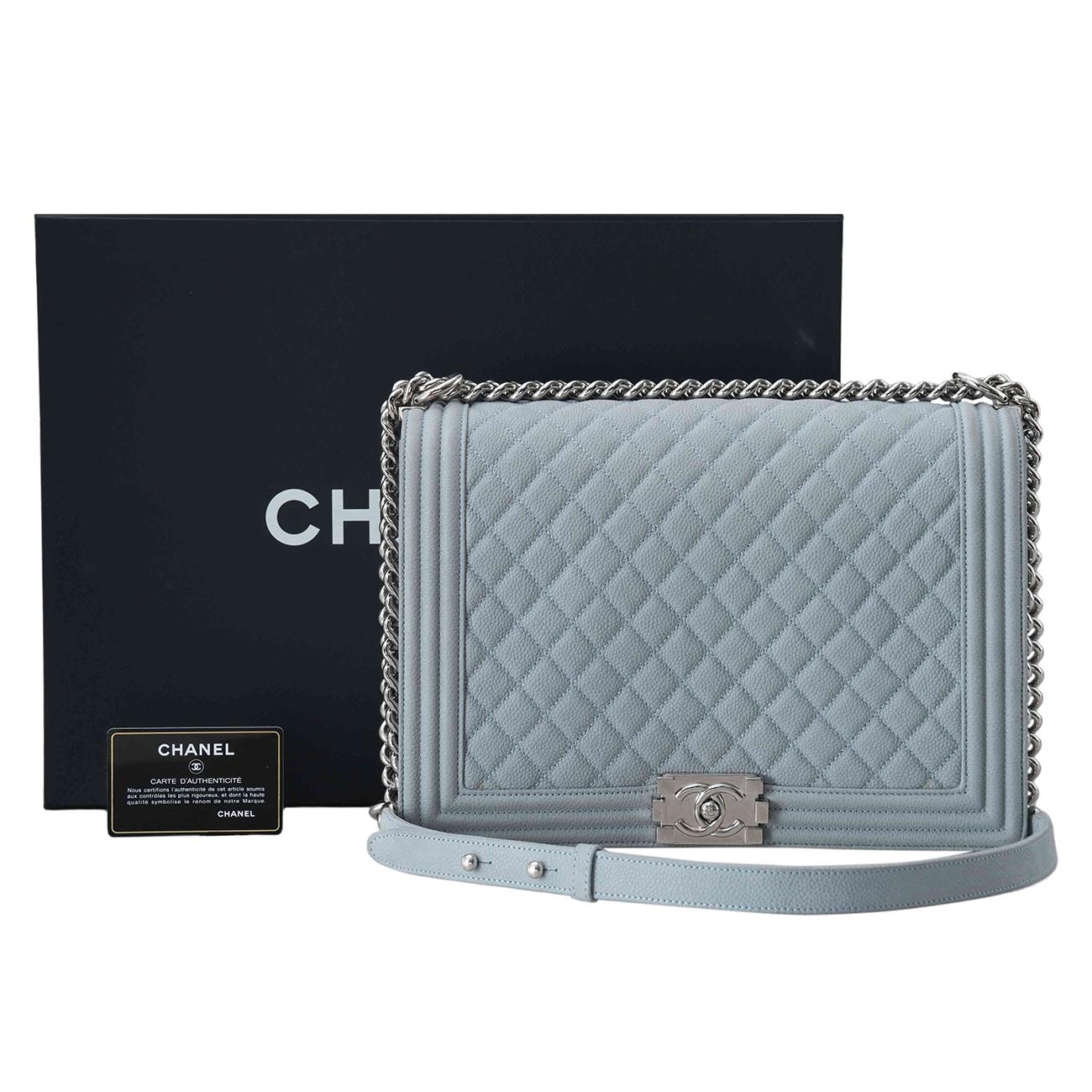 CHANEL(USED)샤넬 보이샤넬 라지 플랩백