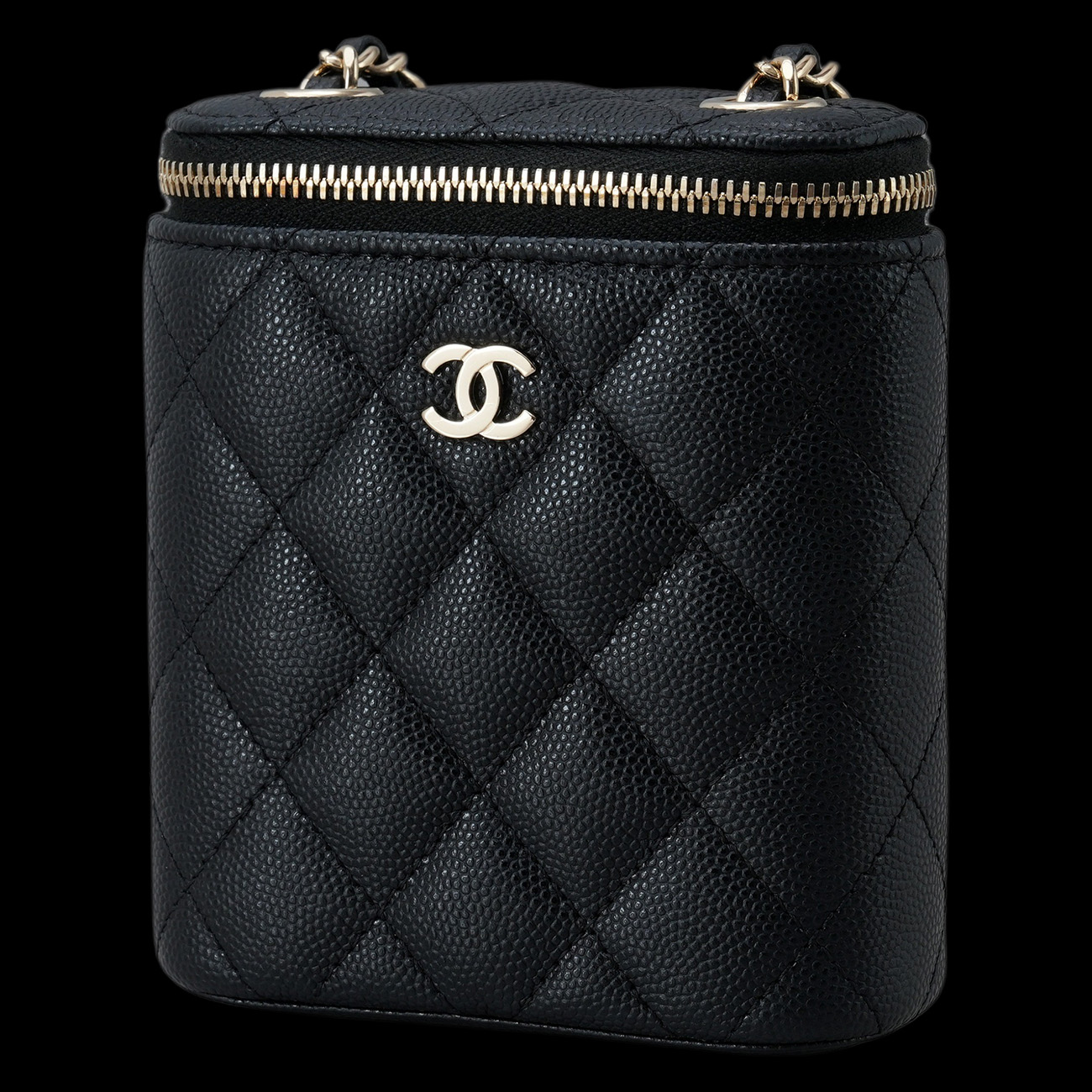 CHANEL(USED)샤넬 캐비어 미니 베니티 체인 크로스백