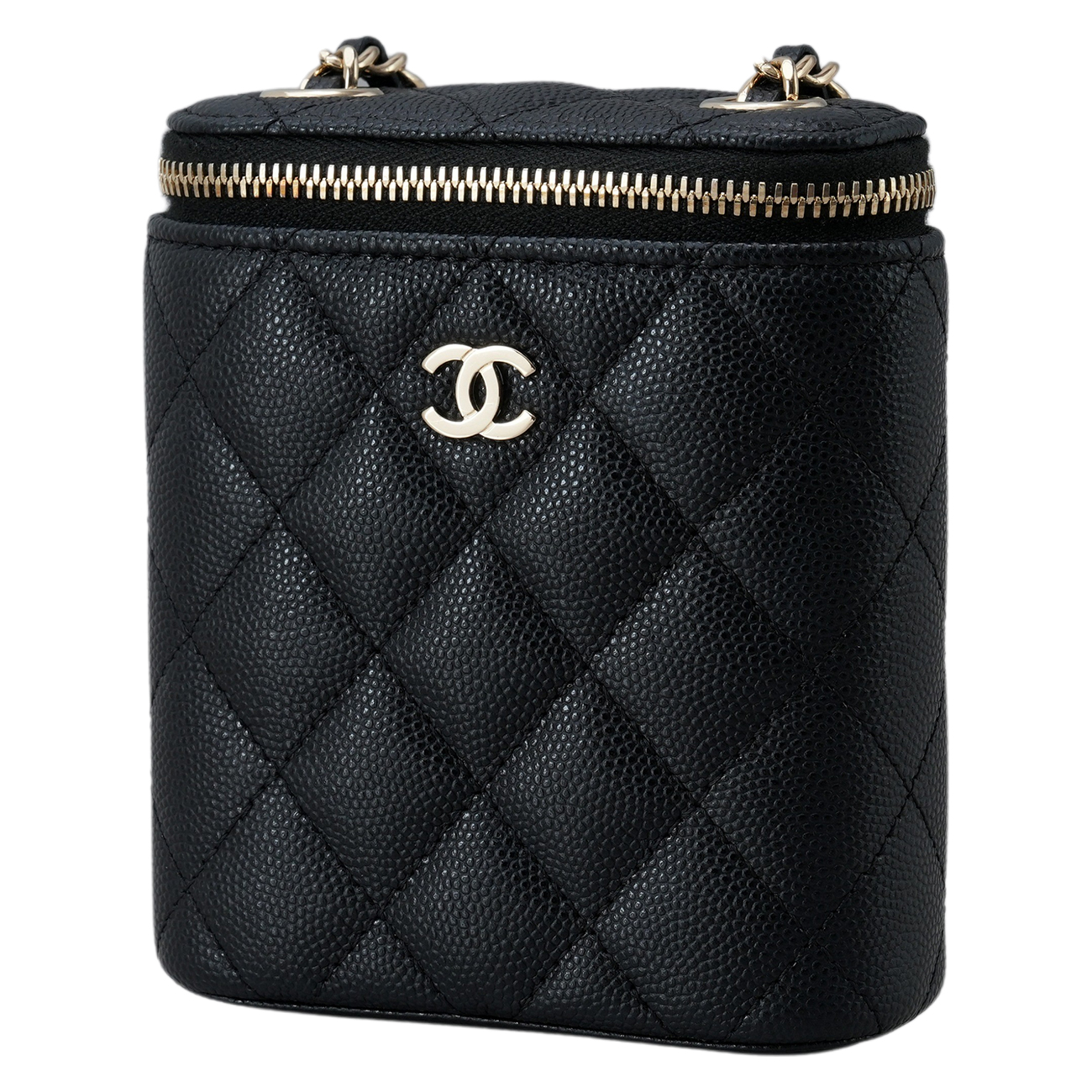 CHANEL(USED)샤넬 캐비어 미니 베니티 체인 크로스백