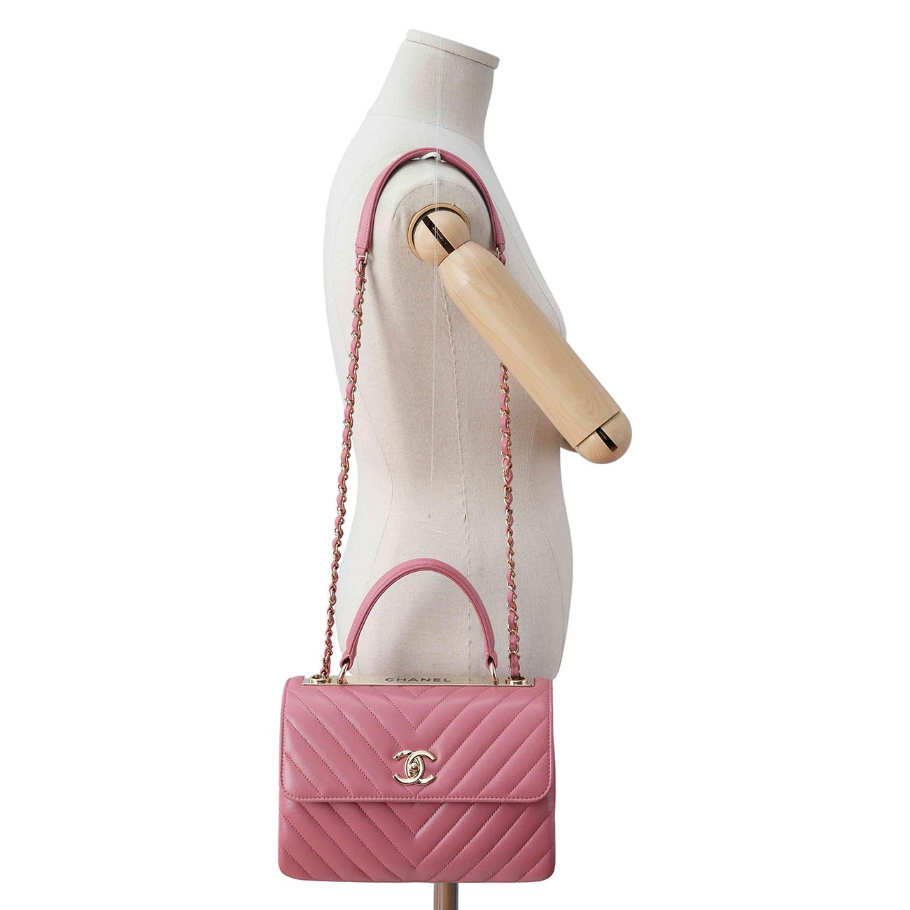 CHANEL(USED)샤넬 쉐브론 트렌디 CC 스몰