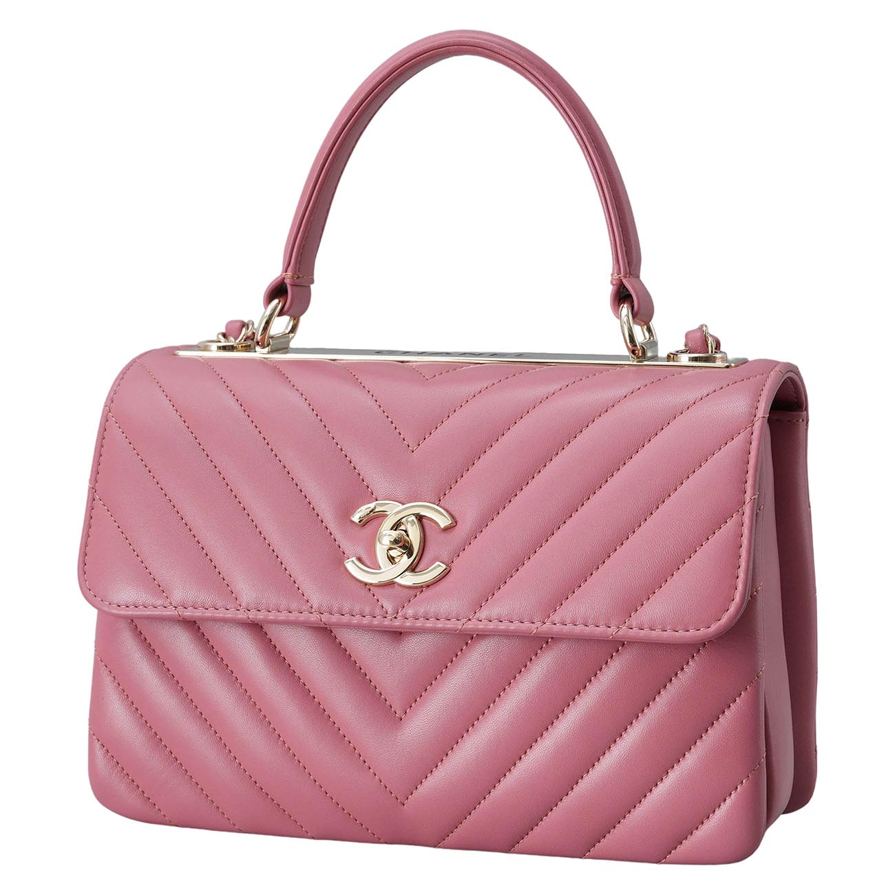 CHANEL(USED)샤넬 쉐브론 트렌디 CC 스몰