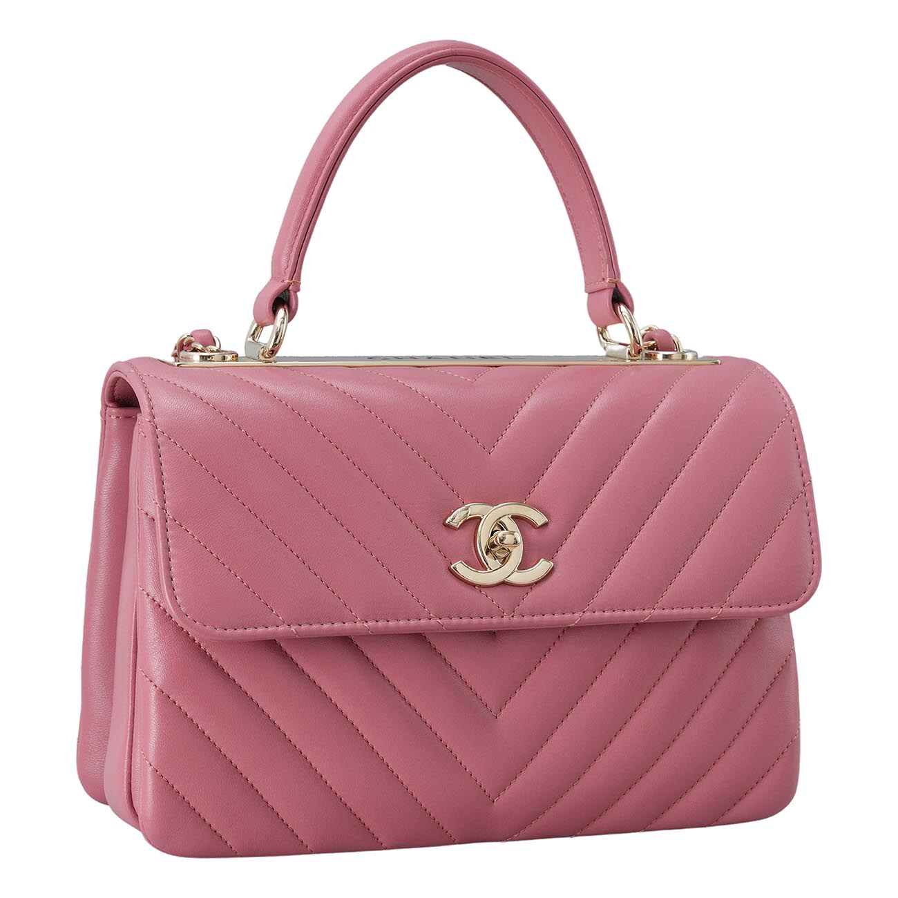 CHANEL(USED)샤넬 쉐브론 트렌디 CC 스몰