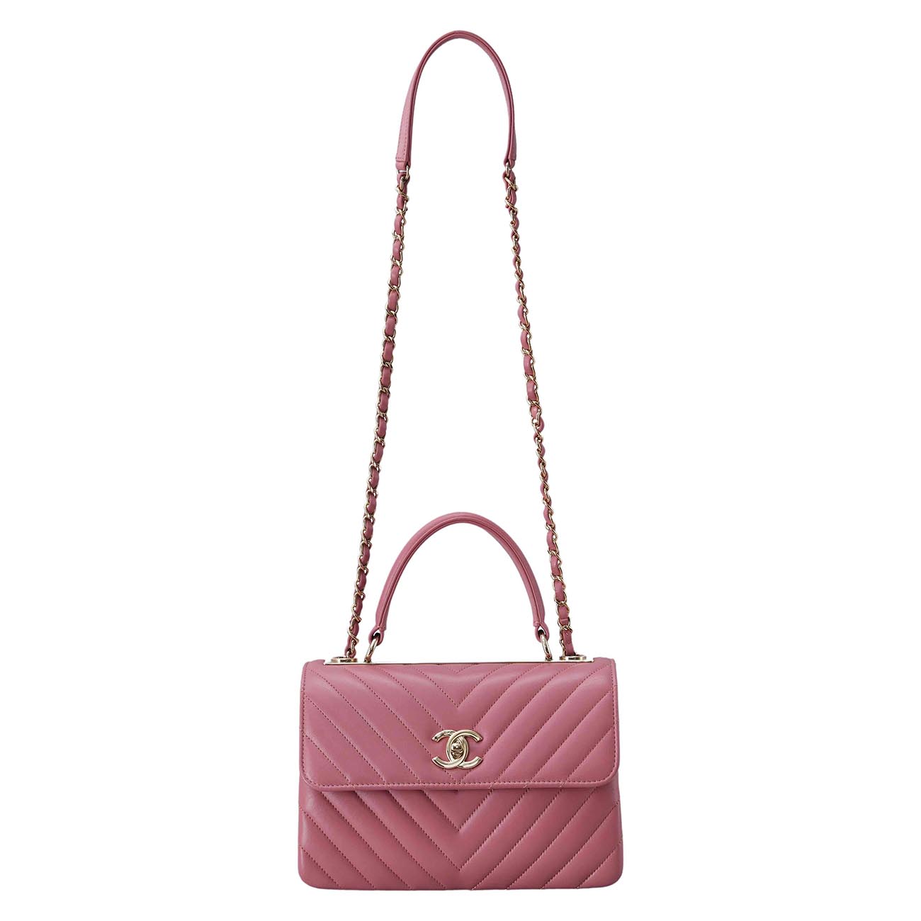 CHANEL(USED)샤넬 쉐브론 트렌디 CC 스몰