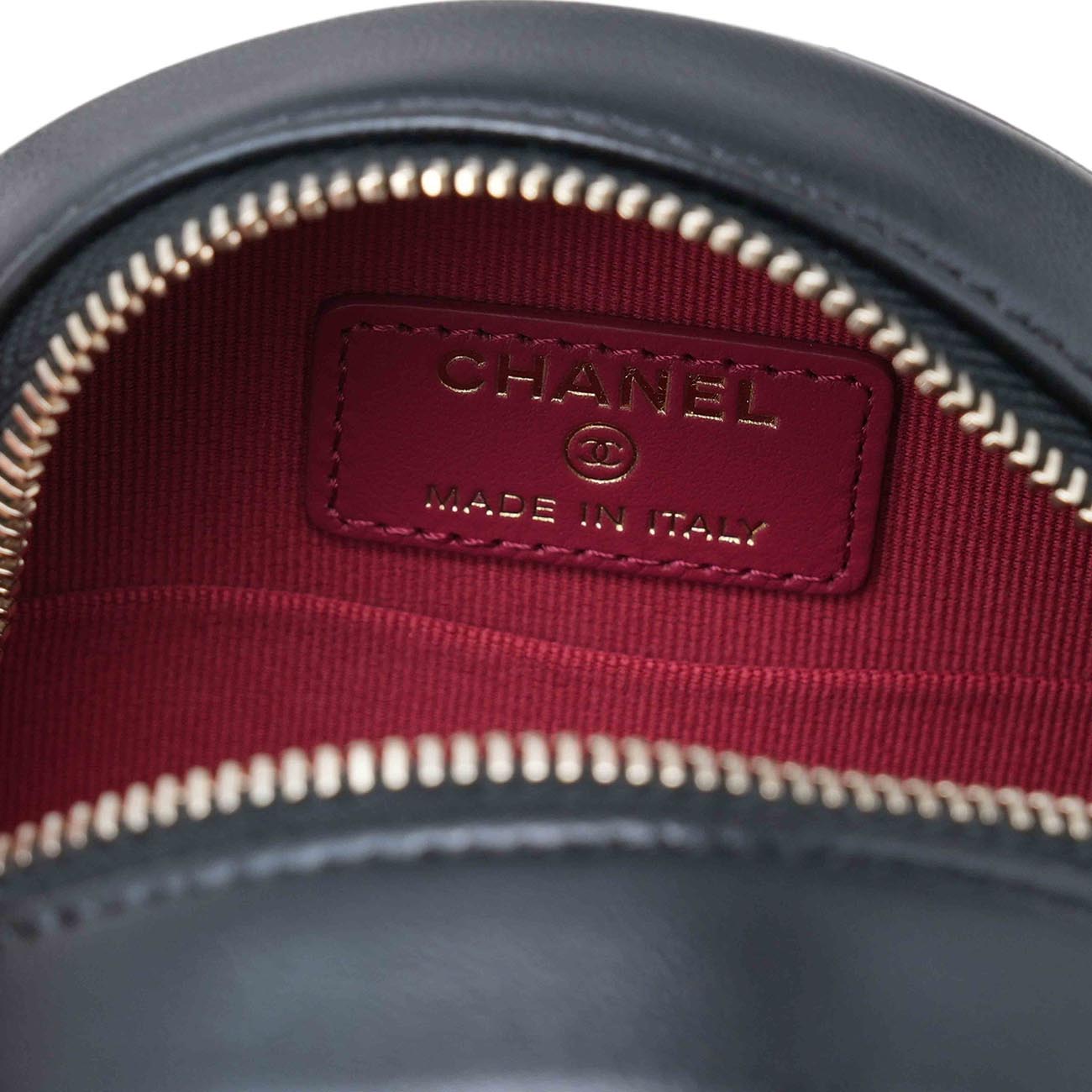 CHANEL(USED)샤넬 AP0945 램스킨 동그리 체인백
