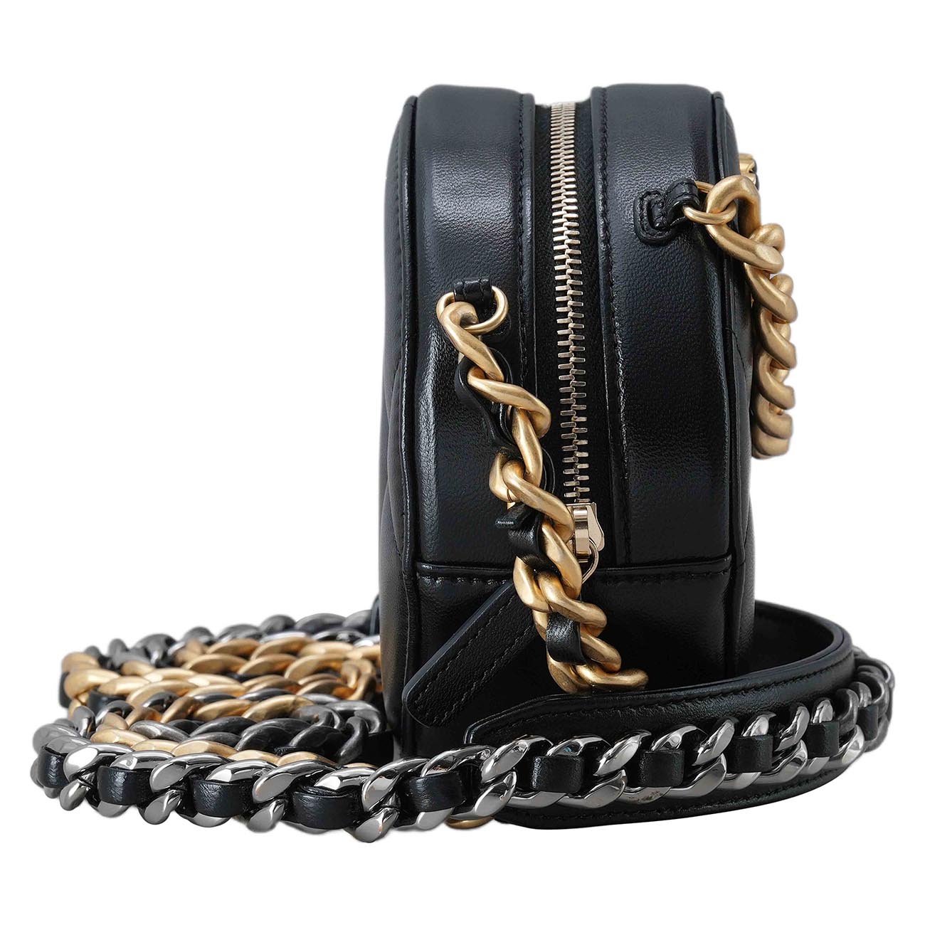 CHANEL(USED)샤넬 AP0945 램스킨 동그리 체인백