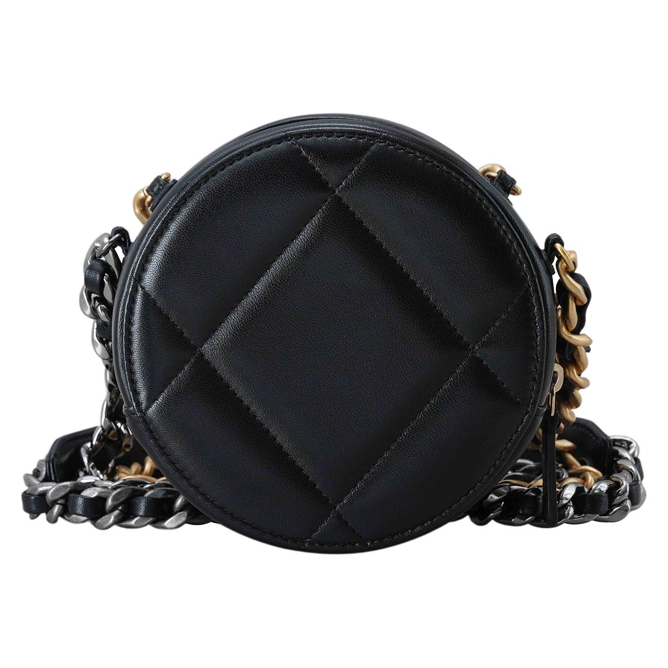 CHANEL(USED)샤넬 AP0945 램스킨 동그리 체인백