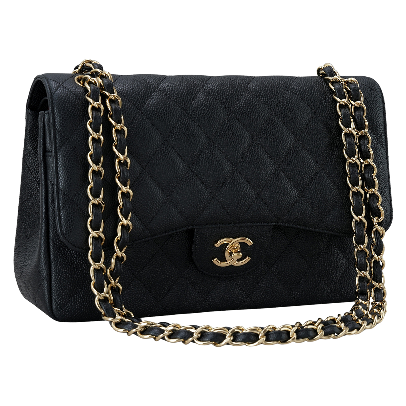 CHANEL(USED)샤넬 캐비어 클래식 라지 플랩백
