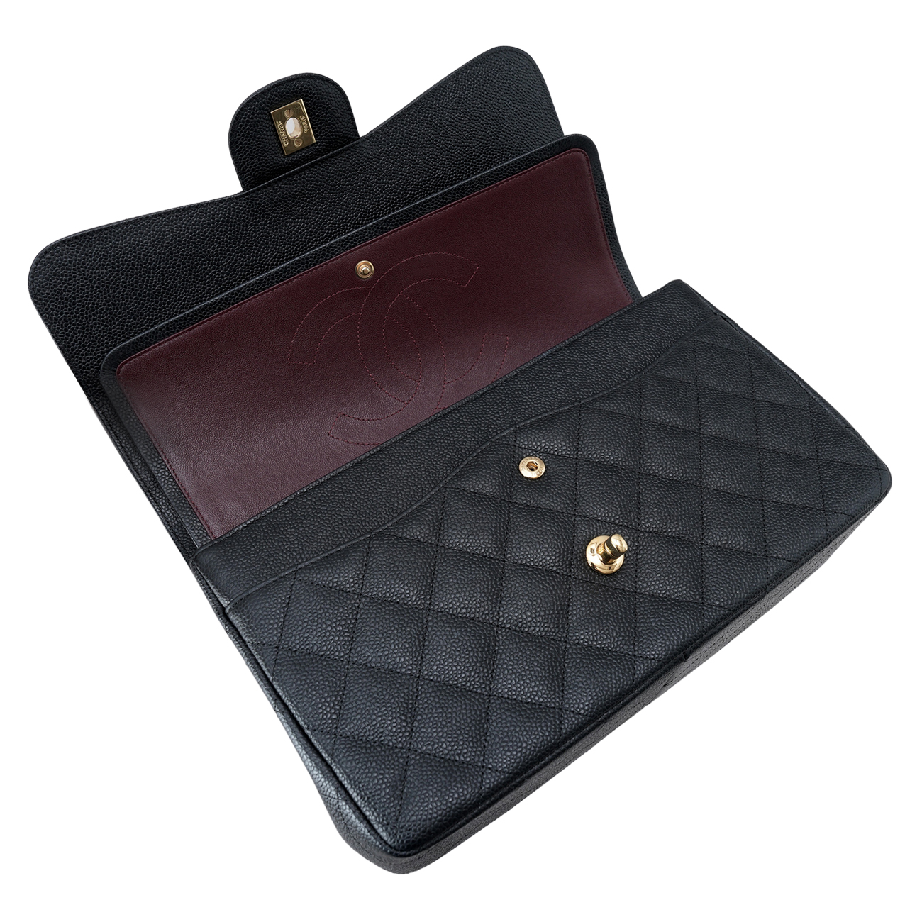 CHANEL(USED)샤넬 캐비어 클래식 라지 플랩백
