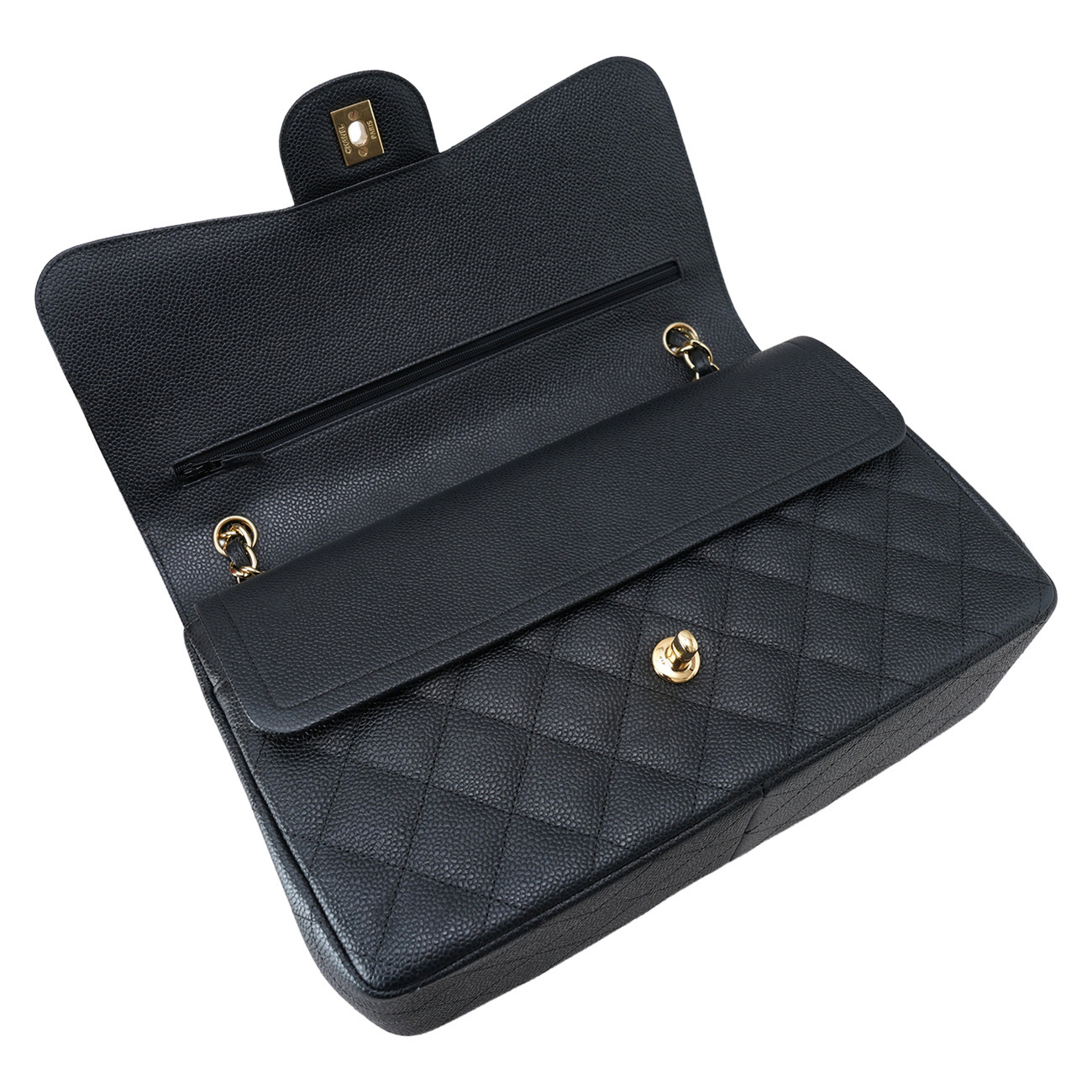CHANEL(USED)샤넬 캐비어 클래식 라지 플랩백