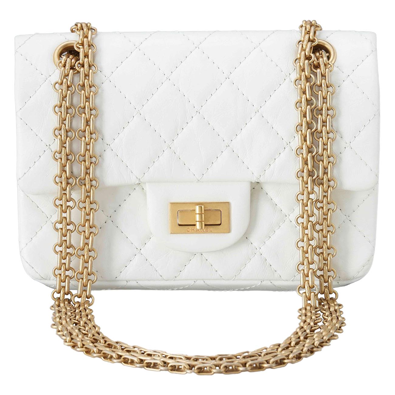 CHANEL(USED)샤넬 빈티지 2.55 미니 체인 숄더백