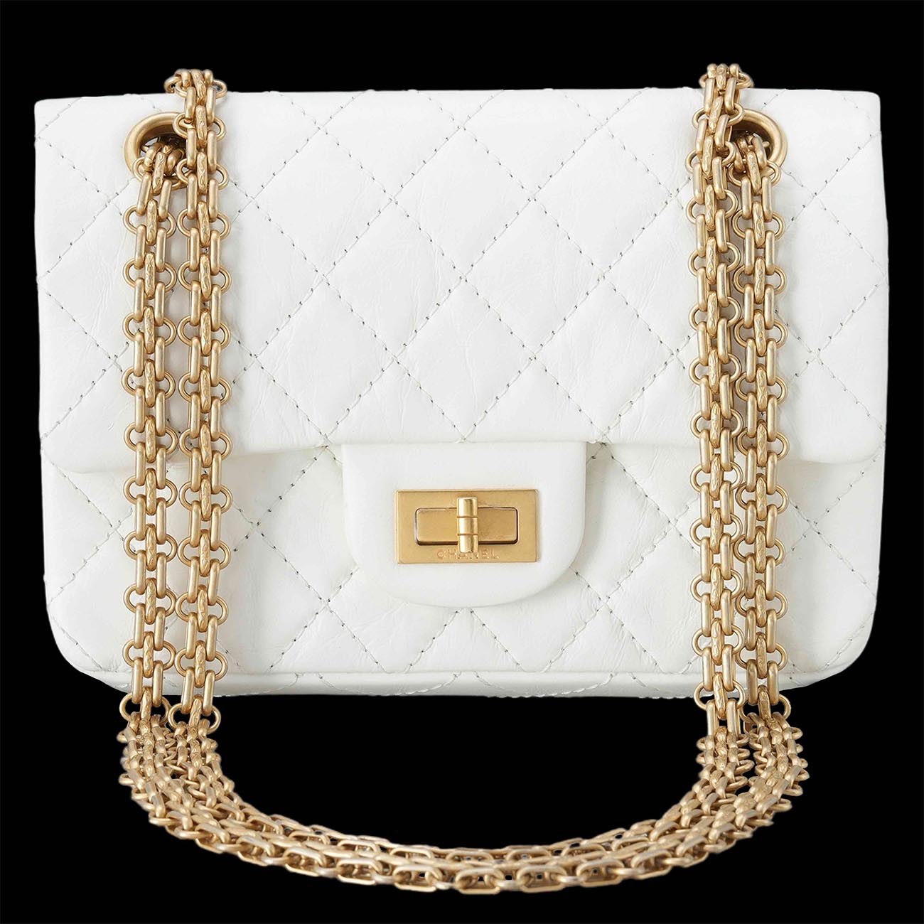 CHANEL(USED)샤넬 빈티지 2.55 미니 체인 숄더백