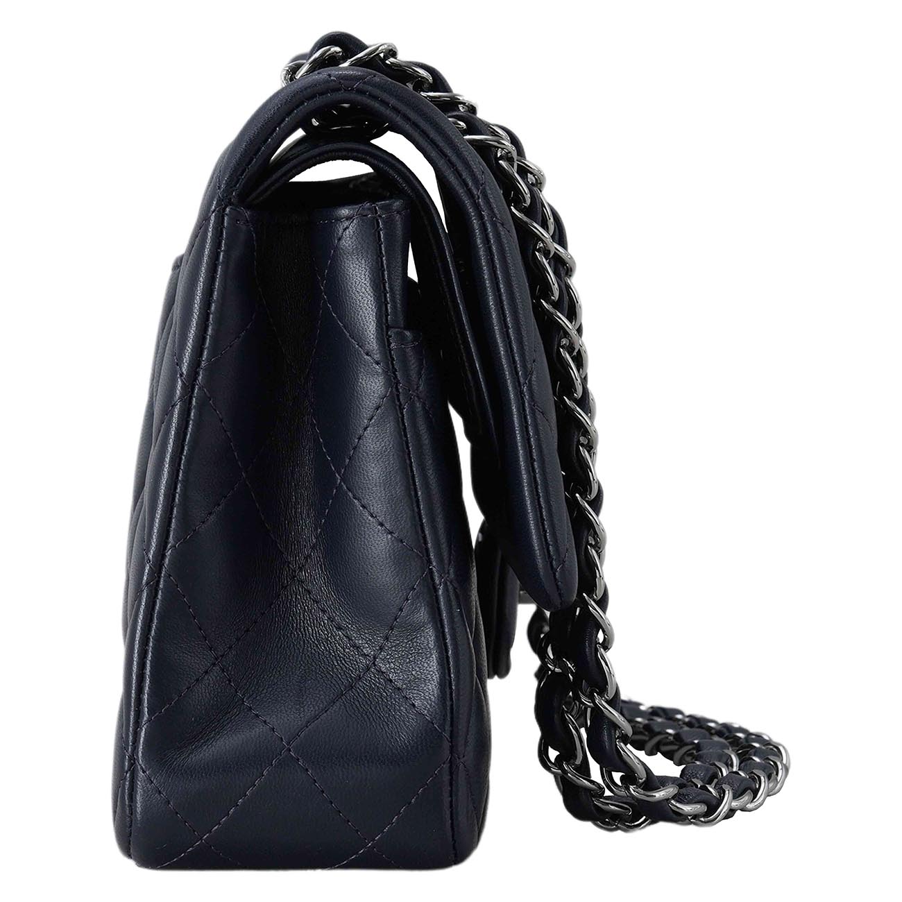 CHANEL(USED)샤넬 램스킨 클래식 미듐 플랩백