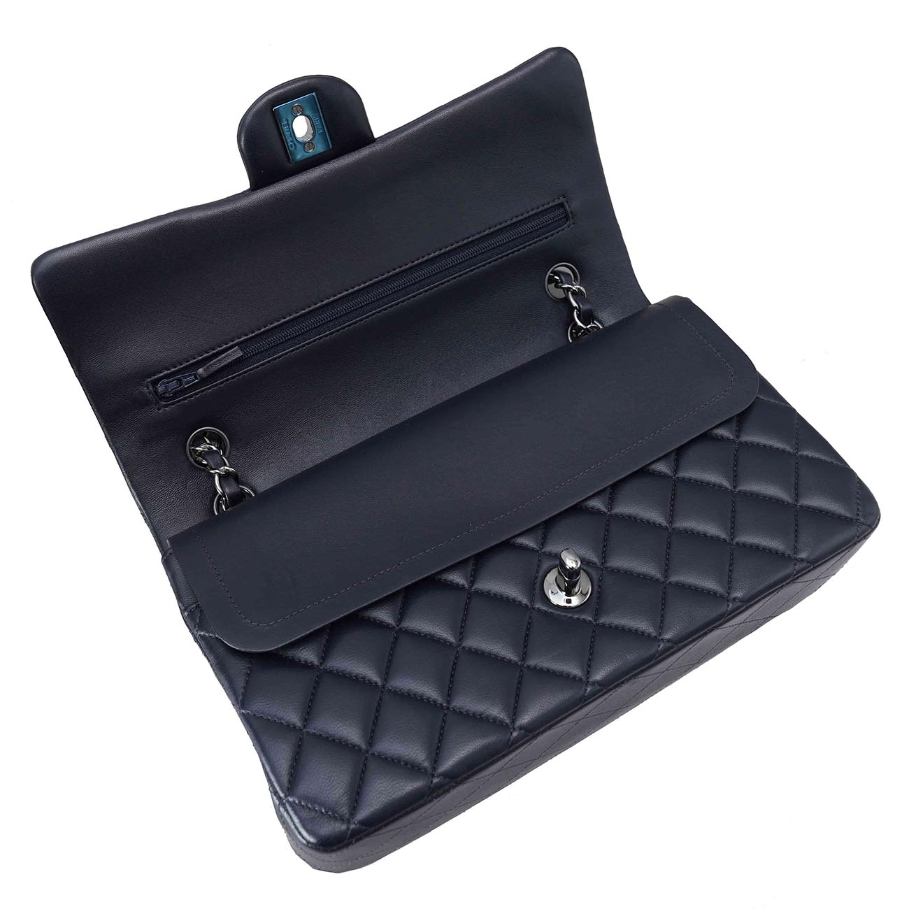 CHANEL(USED)샤넬 램스킨 클래식 미듐 플랩백
