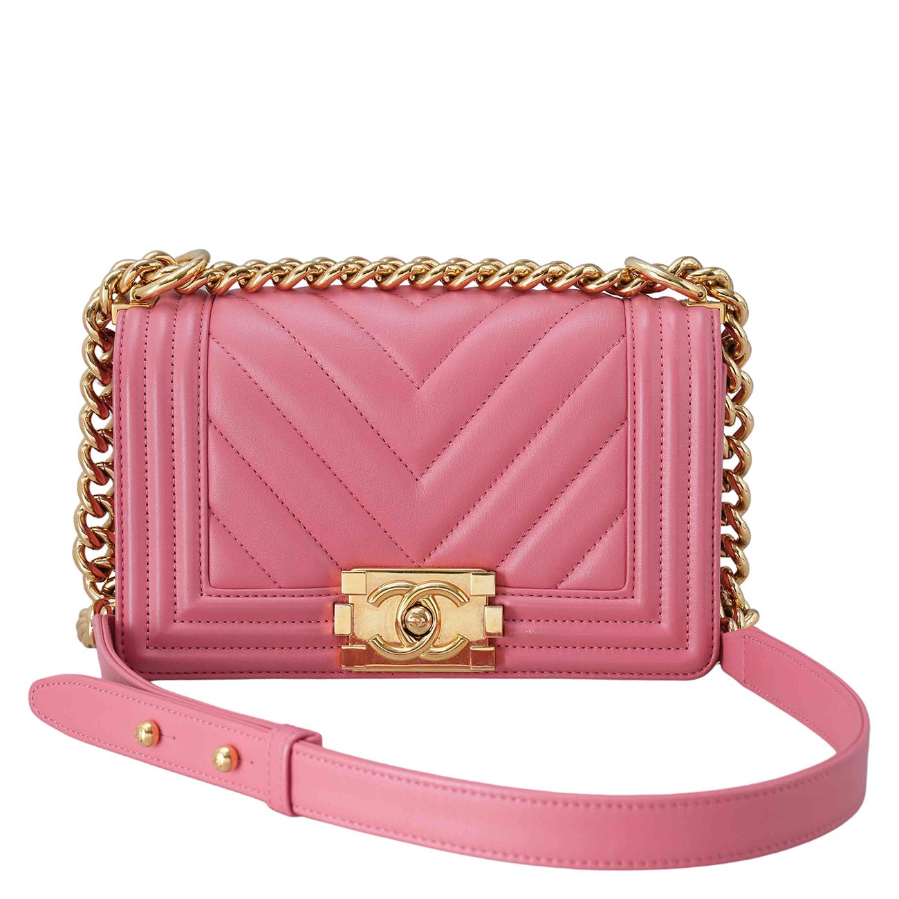 CHANEL(USED)샤넬 A67085 보이샤넬 스몰 플랩백