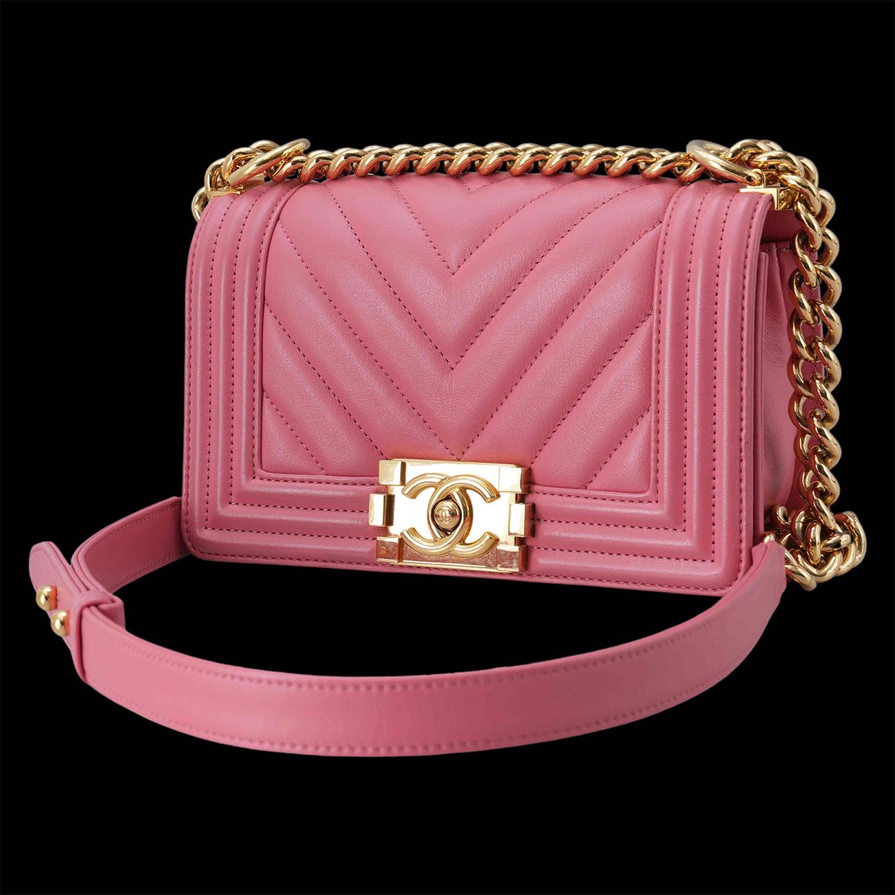 CHANEL(USED)샤넬 A67085 보이샤넬 스몰 플랩백