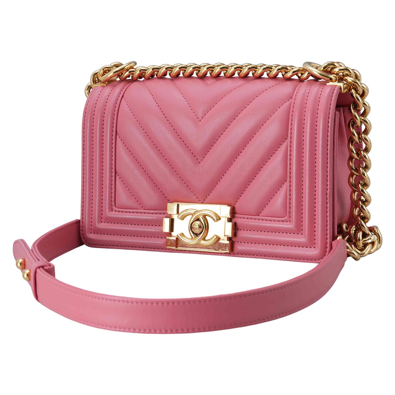 CHANEL(USED)샤넬 A67085 보이샤넬 스몰 플랩백