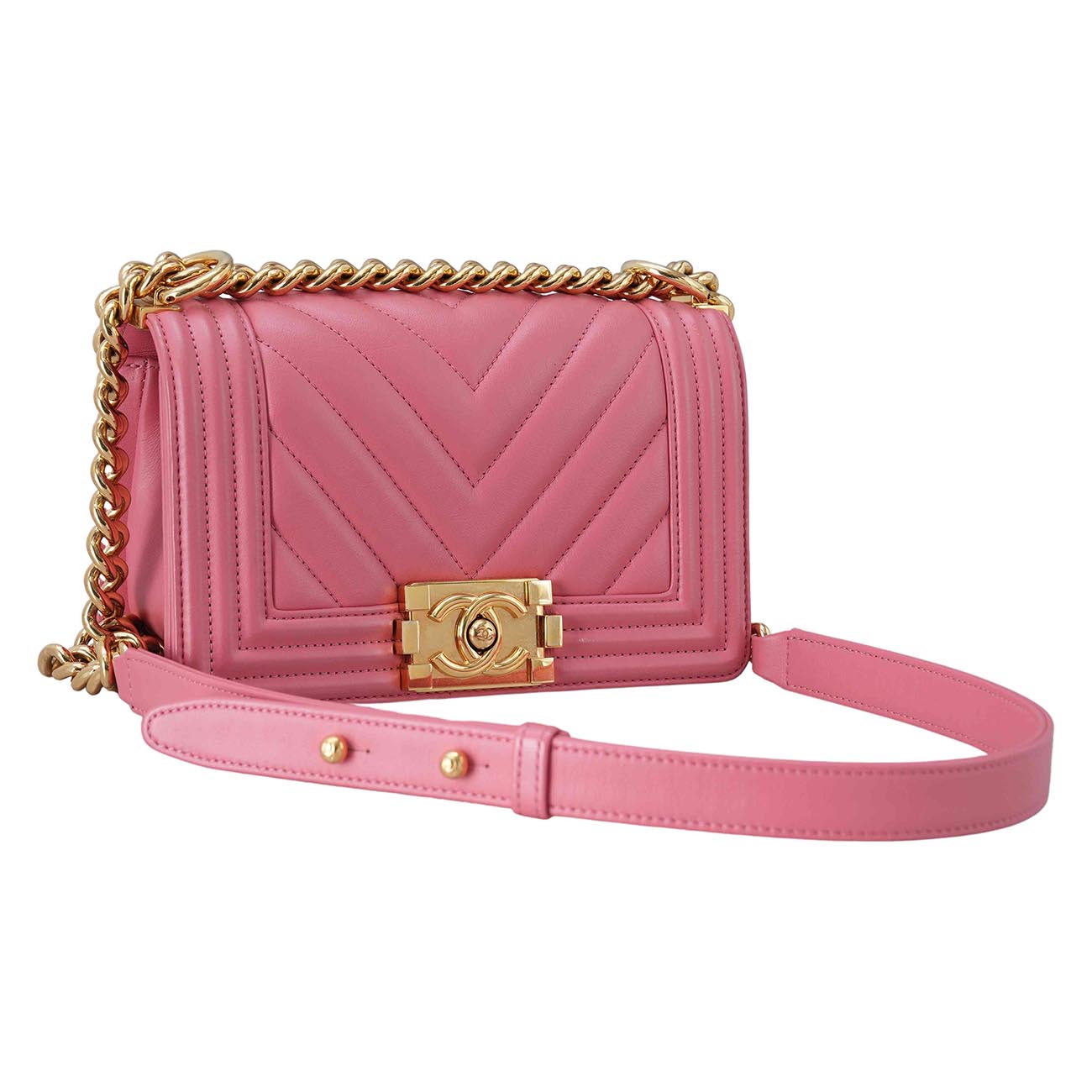 CHANEL(USED)샤넬 A67085 보이샤넬 스몰 플랩백