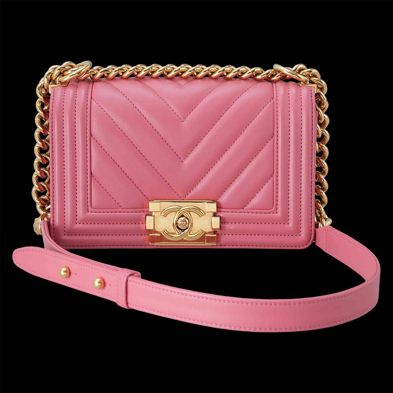 CHANEL(USED)샤넬 A67085 보이샤넬 스몰 플랩백