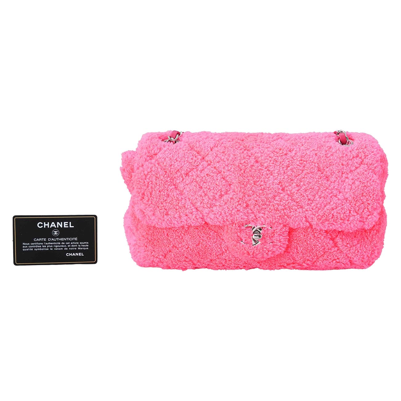 CHANEL(USED)샤넬 시즌 양털 플랩 체인백