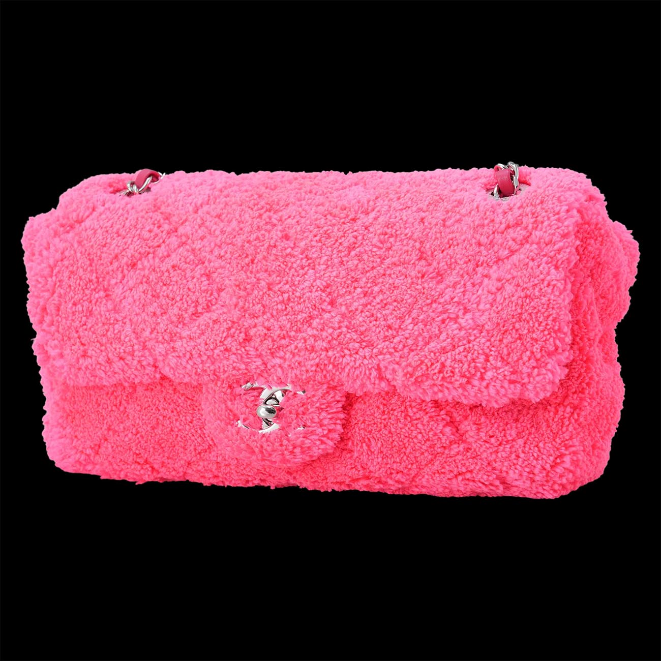 CHANEL(USED)샤넬 시즌 양털 플랩 체인백