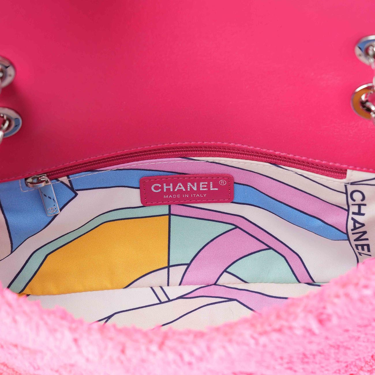CHANEL(USED)샤넬 시즌 양털 플랩 체인백