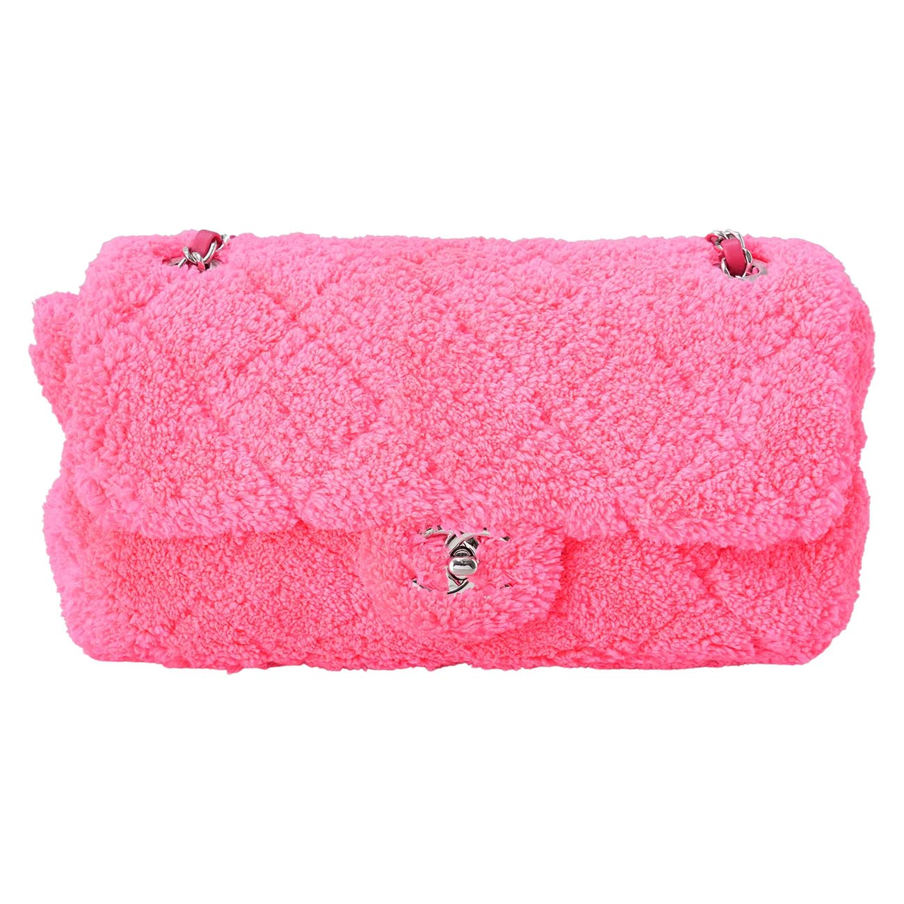 CHANEL(USED)샤넬 시즌 양털 플랩 체인백