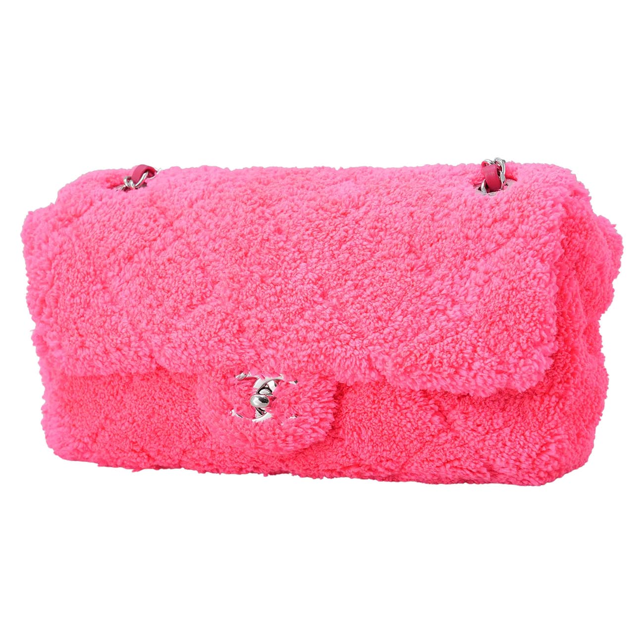 CHANEL(USED)샤넬 시즌 양털 플랩 체인백