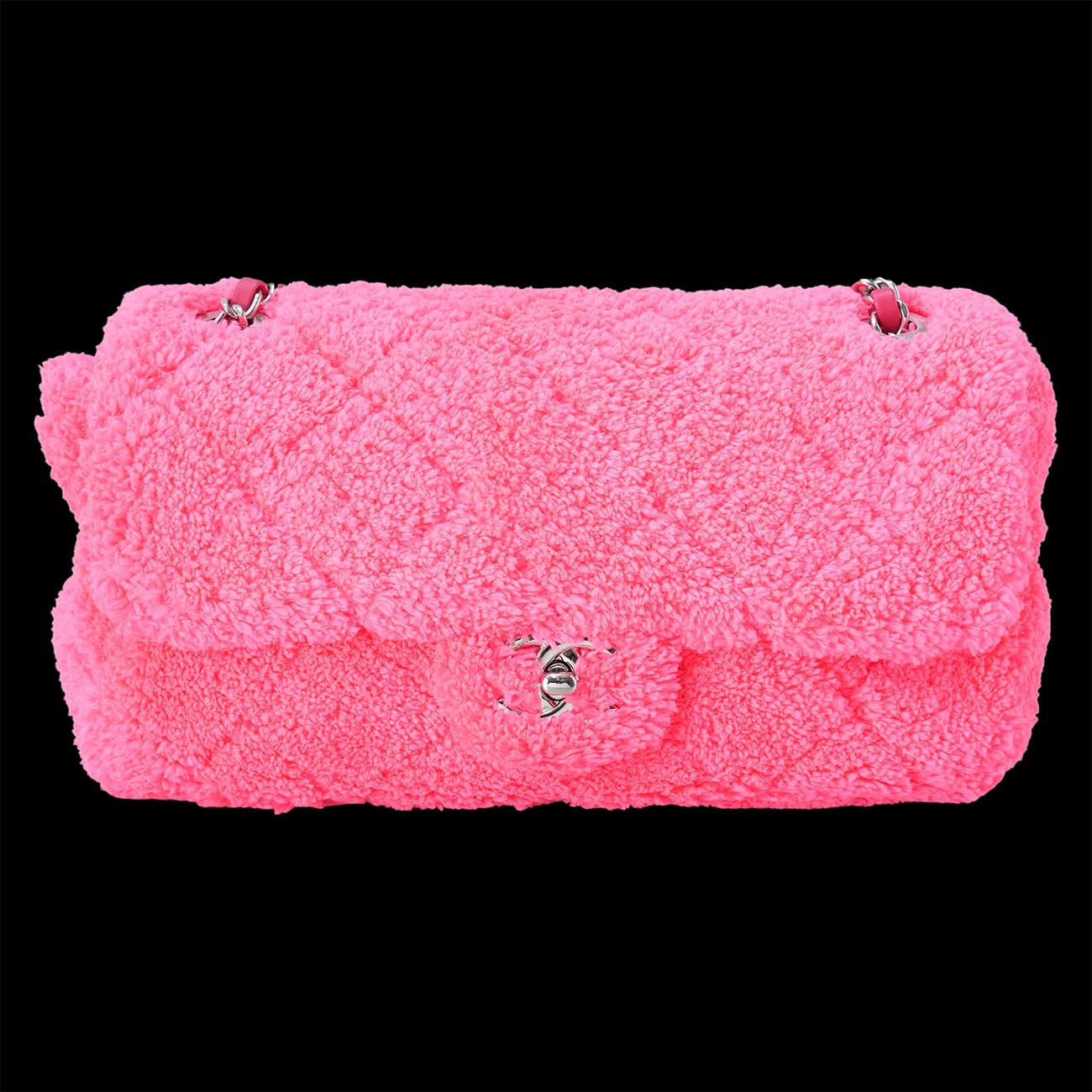 CHANEL(USED)샤넬 시즌 양털 플랩 체인백