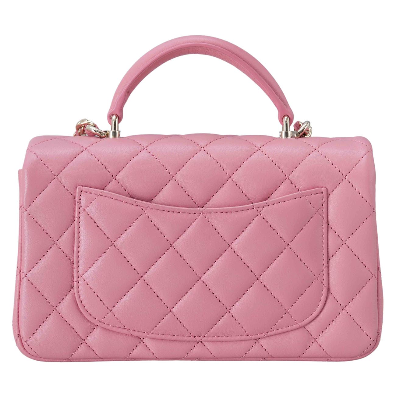 CHANEL(USED)샤넬 AS2431 뉴미니 탑핸들백