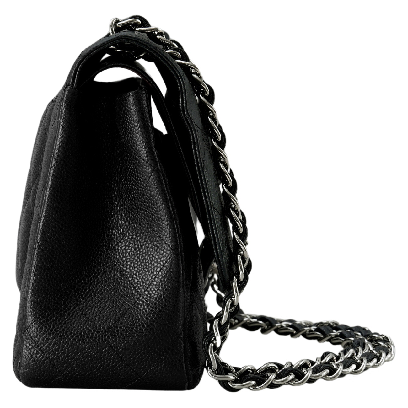 CHANEL(USED)샤넬 클래식 캐비어 라지 플랩백