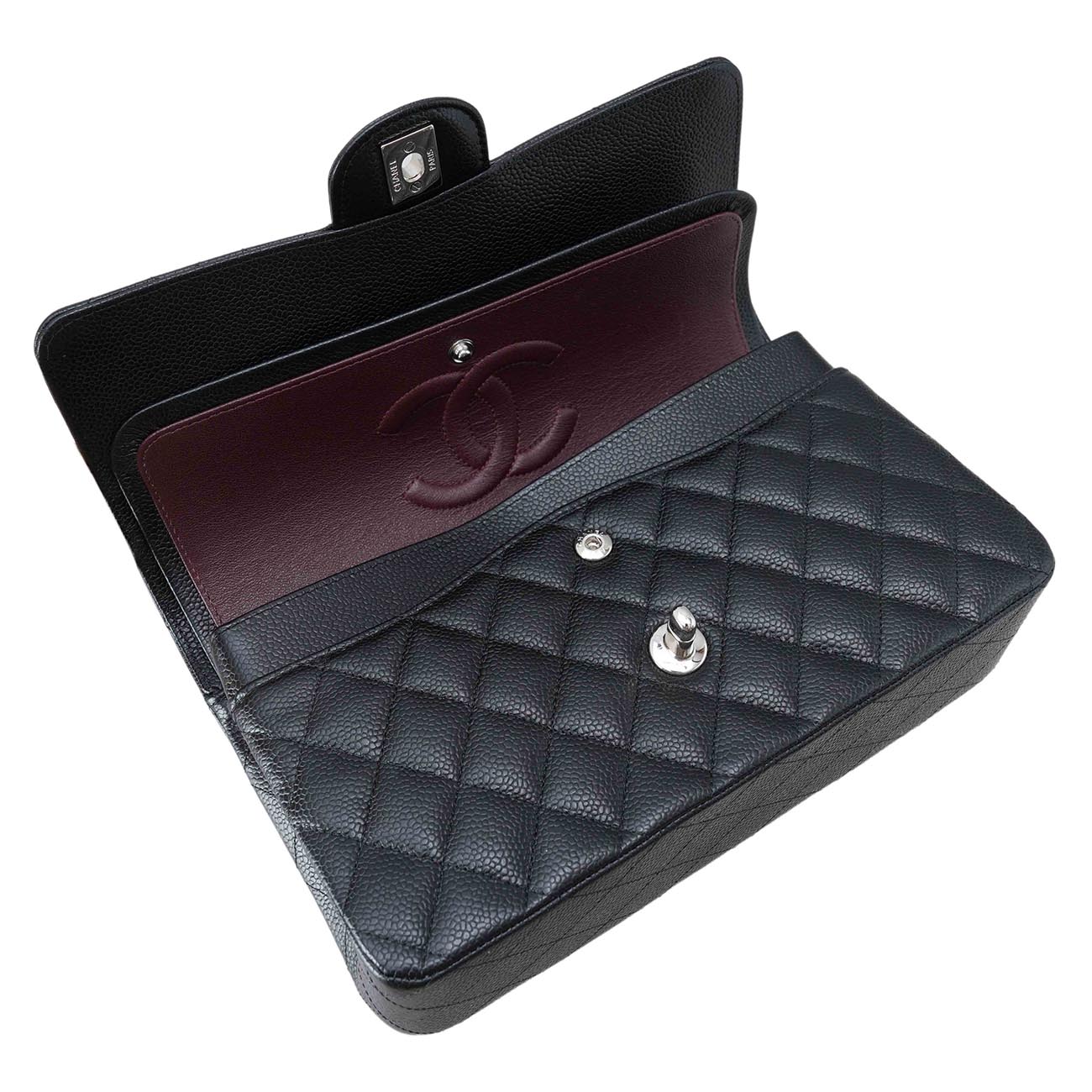 CHANEL(USED)샤넬 캐비어 클래식 미듐 플랩백