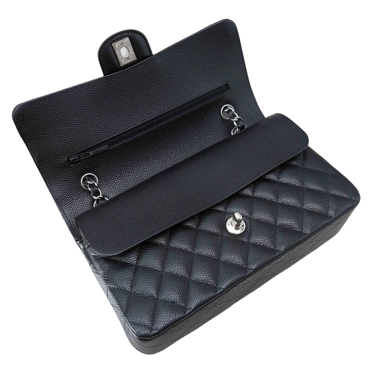 CHANEL(USED)샤넬 캐비어 클래식 미듐 플랩백