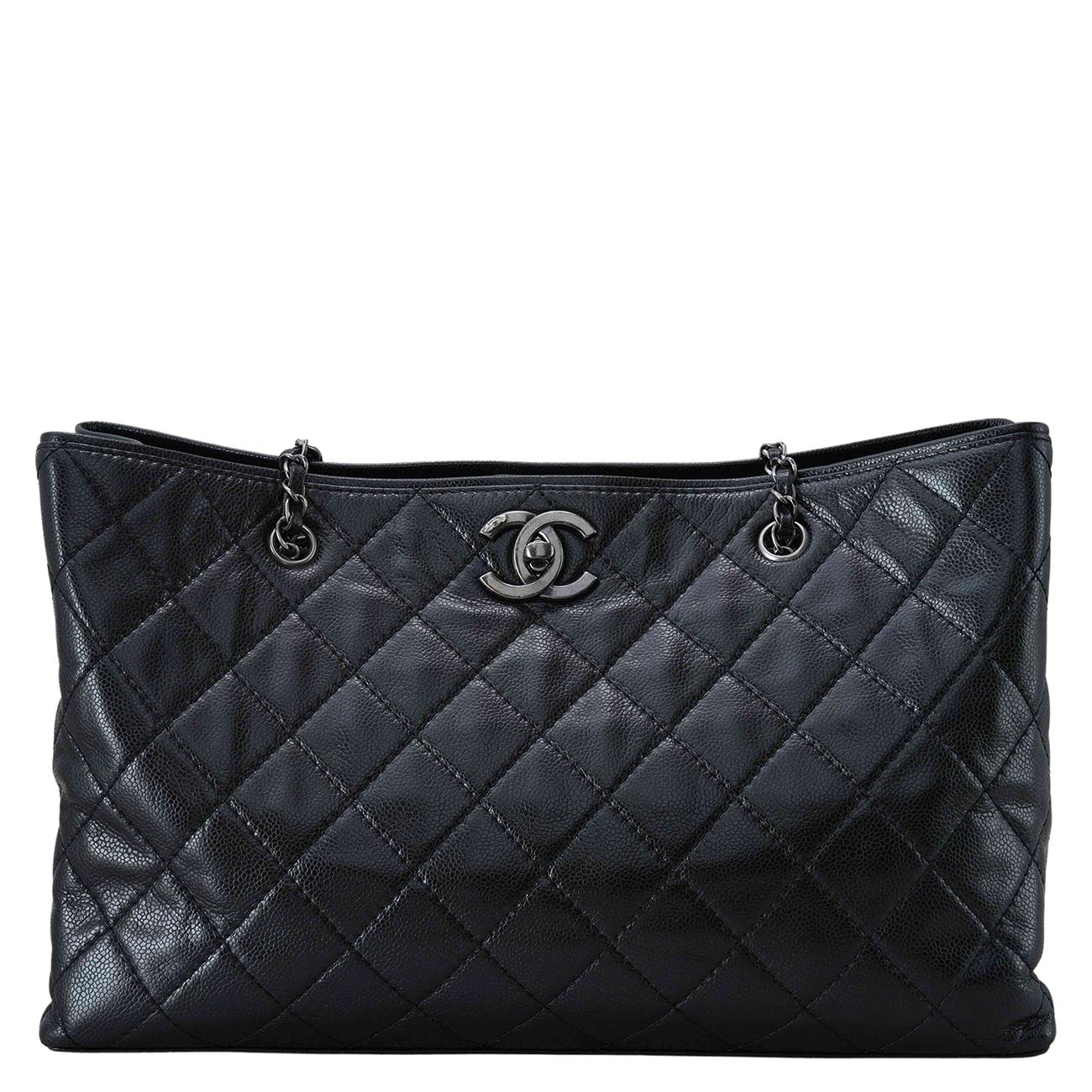 CHANEL(USED)샤넬 CC로고 체인 토트백