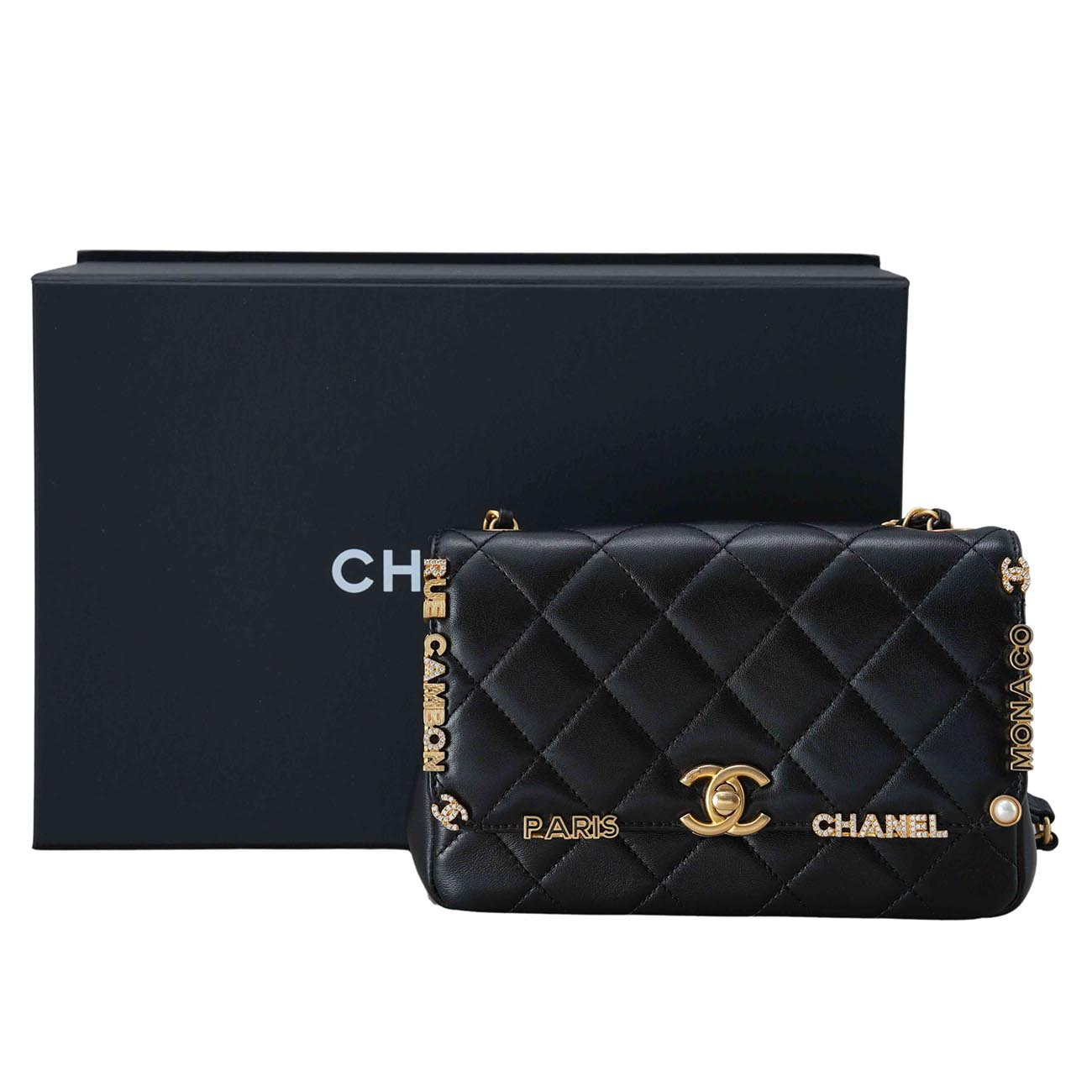 CHANEL(USED샤넬 AS3731 참 미니 플랩백